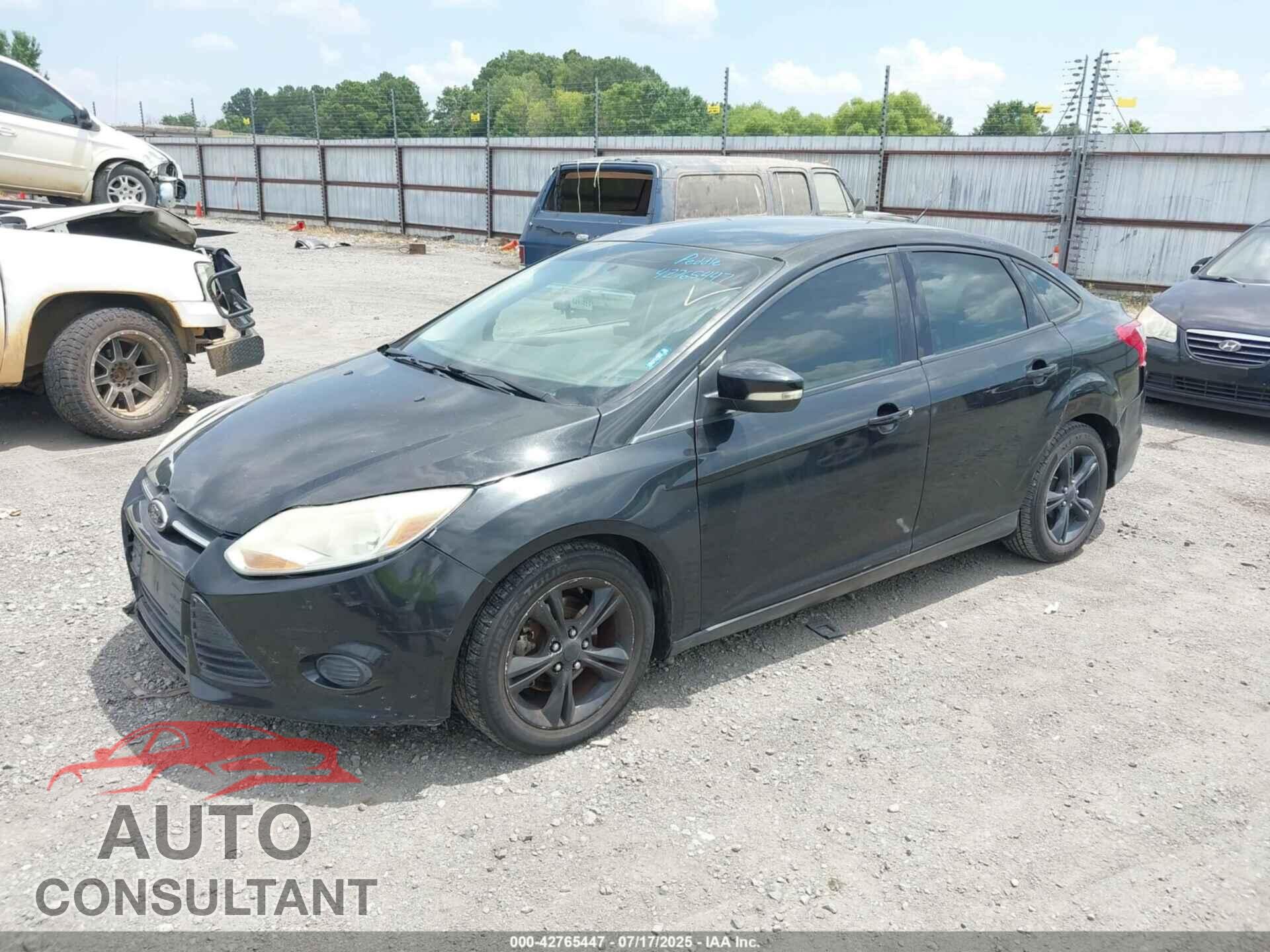 FORD FOCUS 2014 - 1FADP3F25EL447734