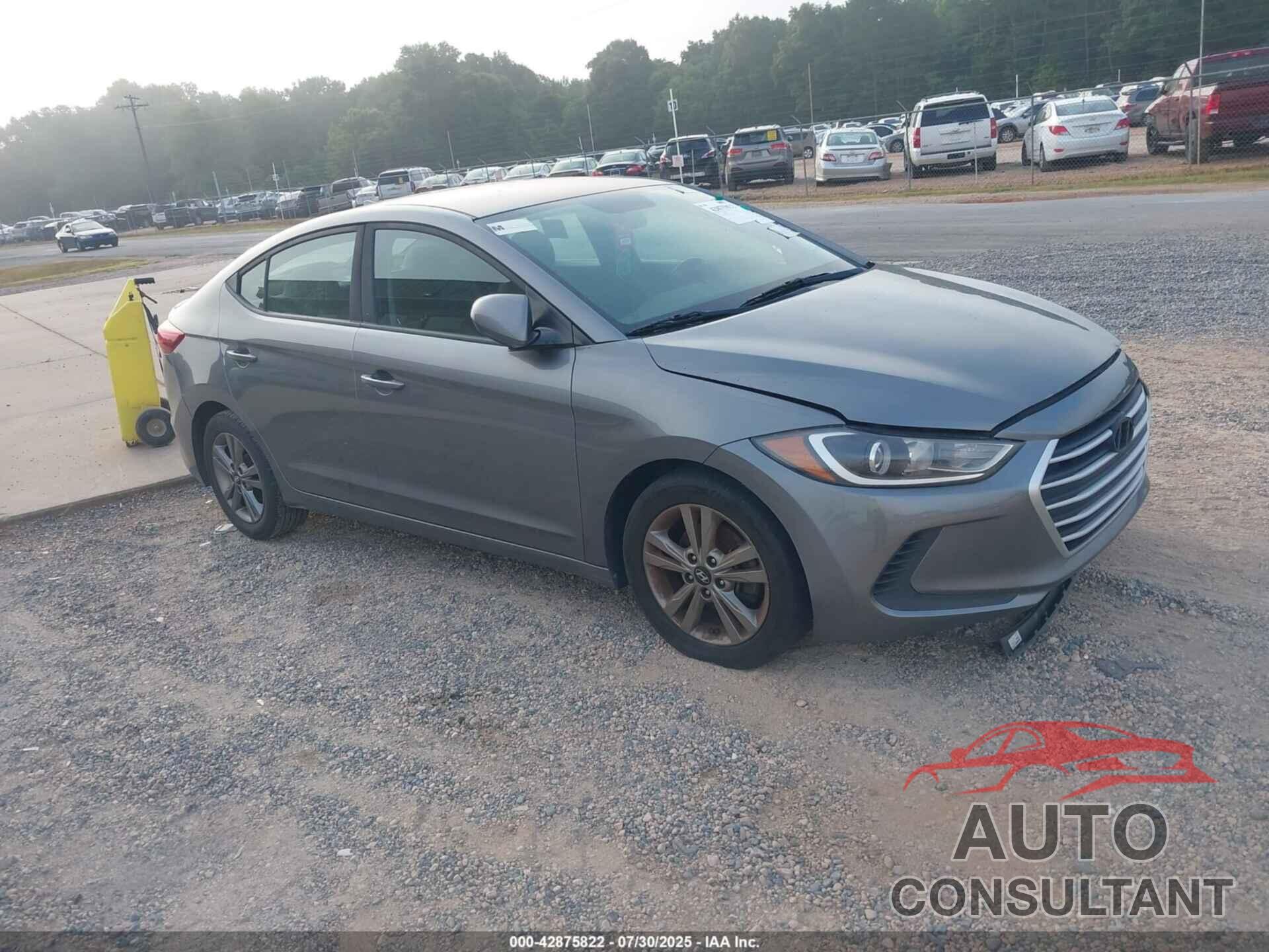 HYUNDAI ELANTRA 2018 - 5NPD84LF1JH316884