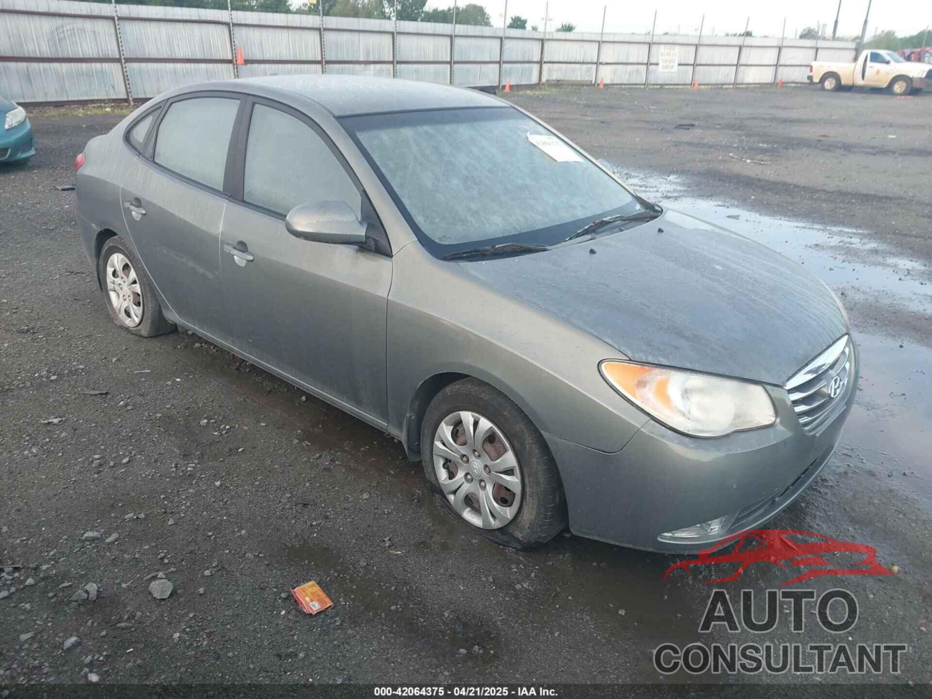 HYUNDAI ELANTRA 2010 - KMHDU4AD0AU864227