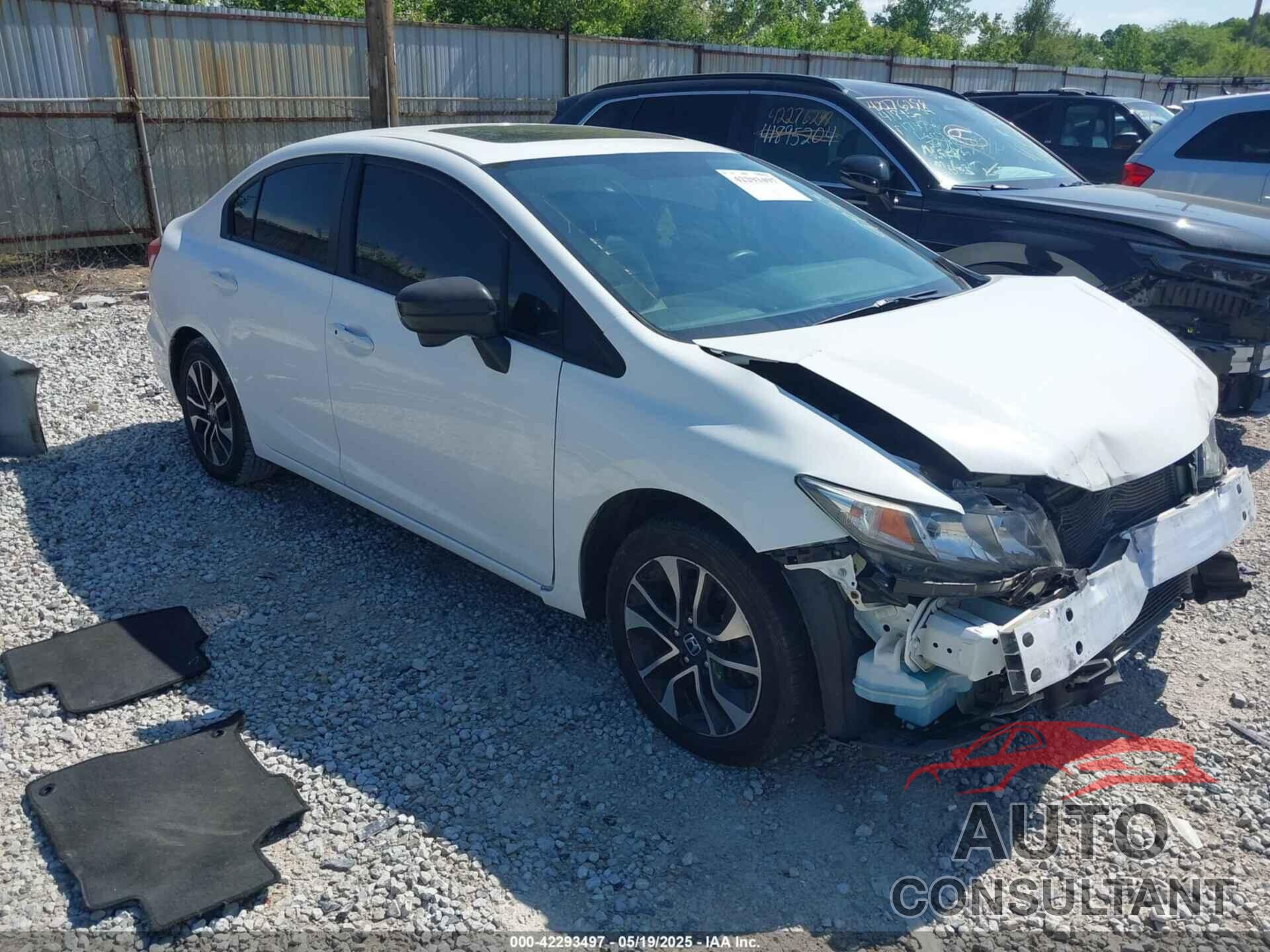 HONDA CIVIC 2014 - 19XFB2F85EE249955