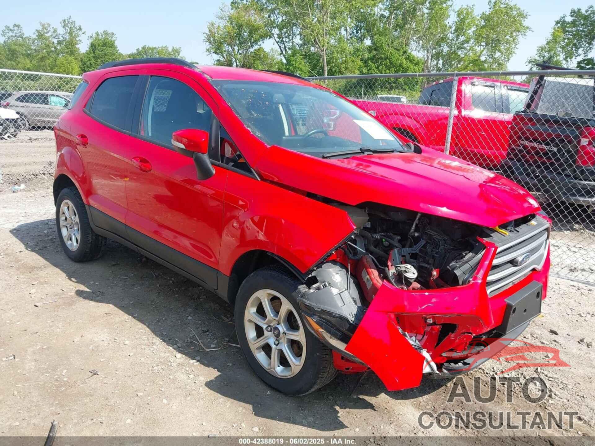 FORD ECOSPORT 2020 - MAJ6S3GL4LC392673