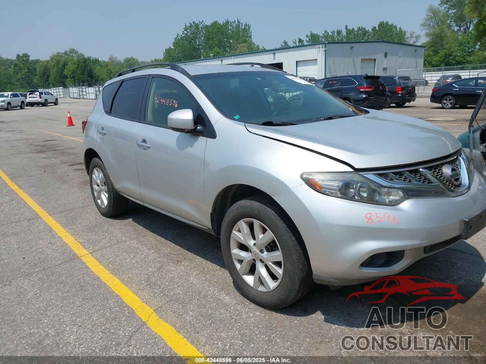 NISSAN MURANO 2013 - JN8AZ1MW9DW318446