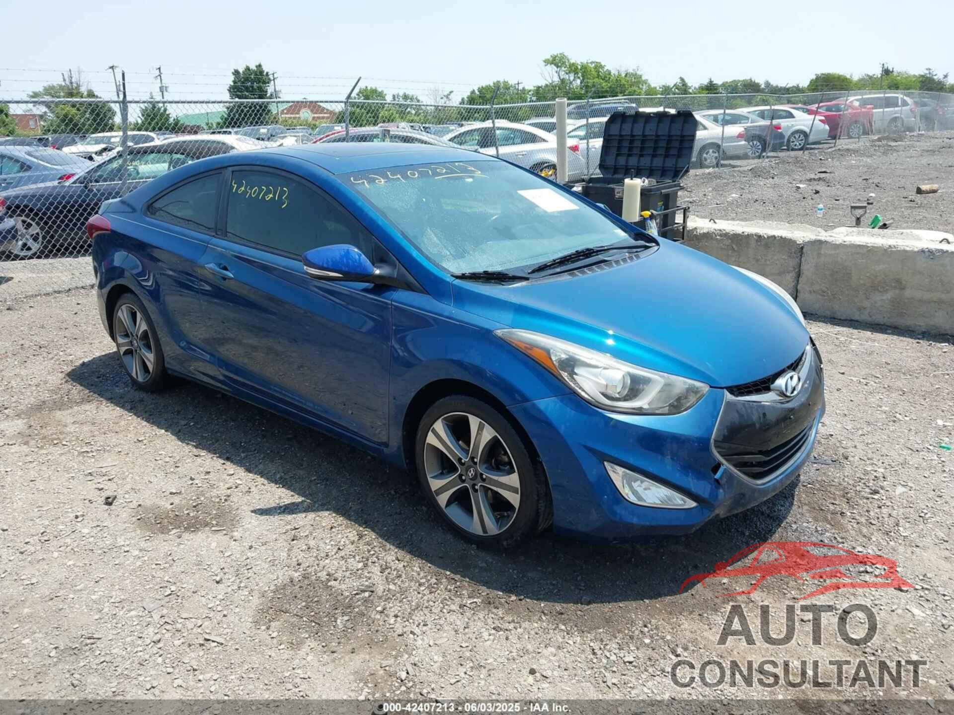 HYUNDAI ELANTRA 2014 - KMHDH6AH1EU024286