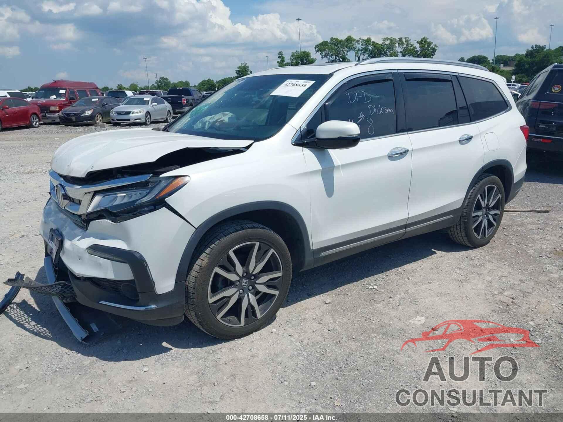 HONDA PILOT 2020 - 5FNYF6H98LB029727