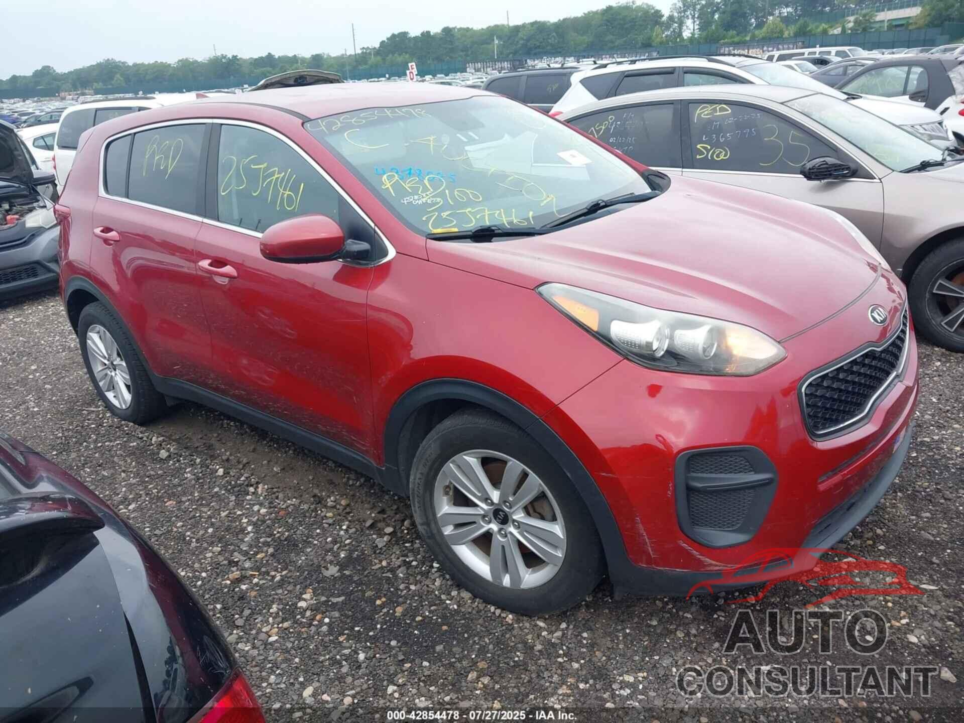 KIA SPORTAGE 2018 - KNDPM3AC4J7448618
