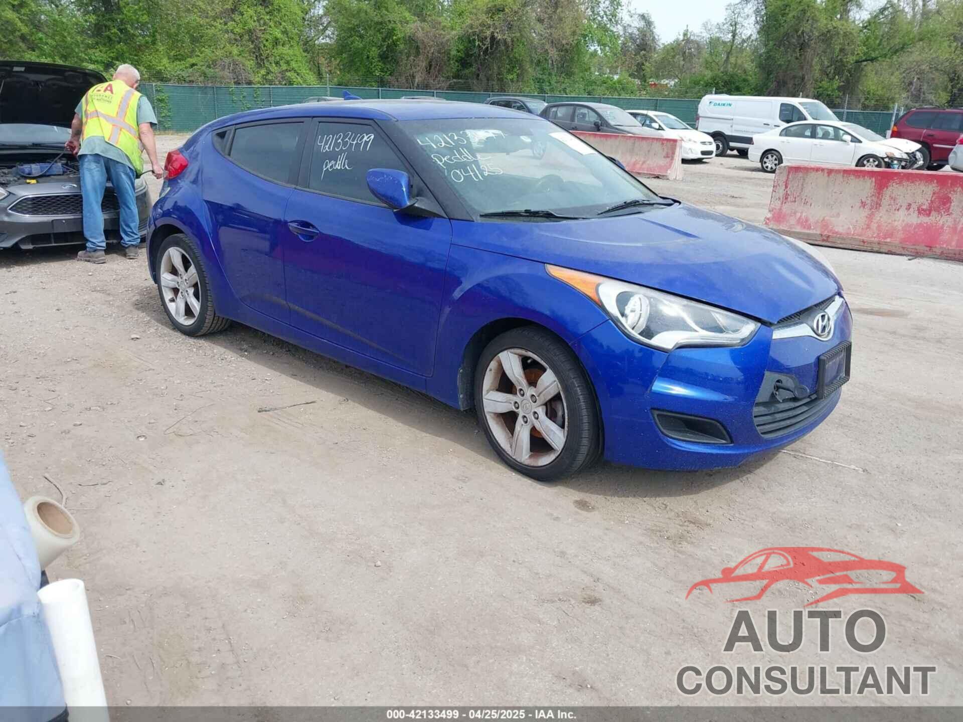 HYUNDAI VELOSTER 2014 - KMHTC6AD2EU184927