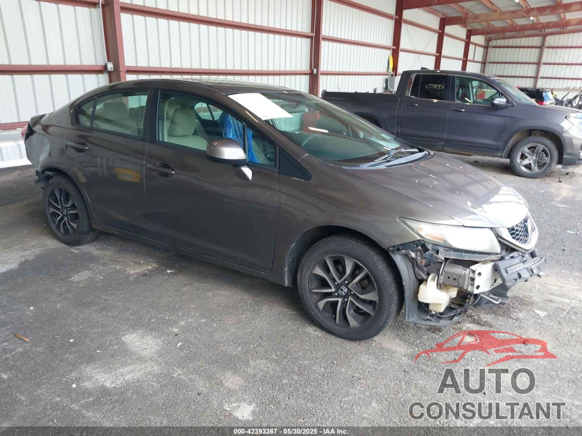 HONDA CIVIC 2013 - 19XFB2F80DE232656