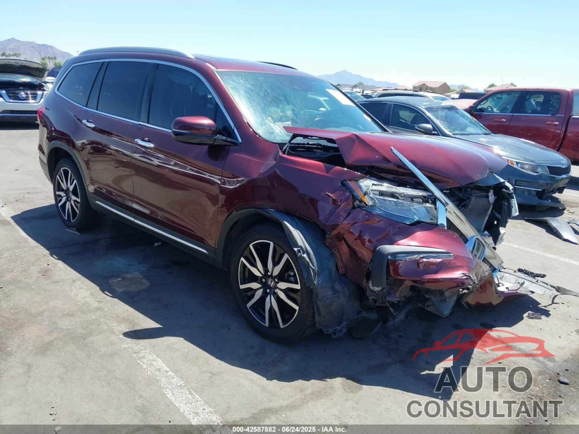 HONDA PILOT 2021 - 5FNYF5H63MB032987