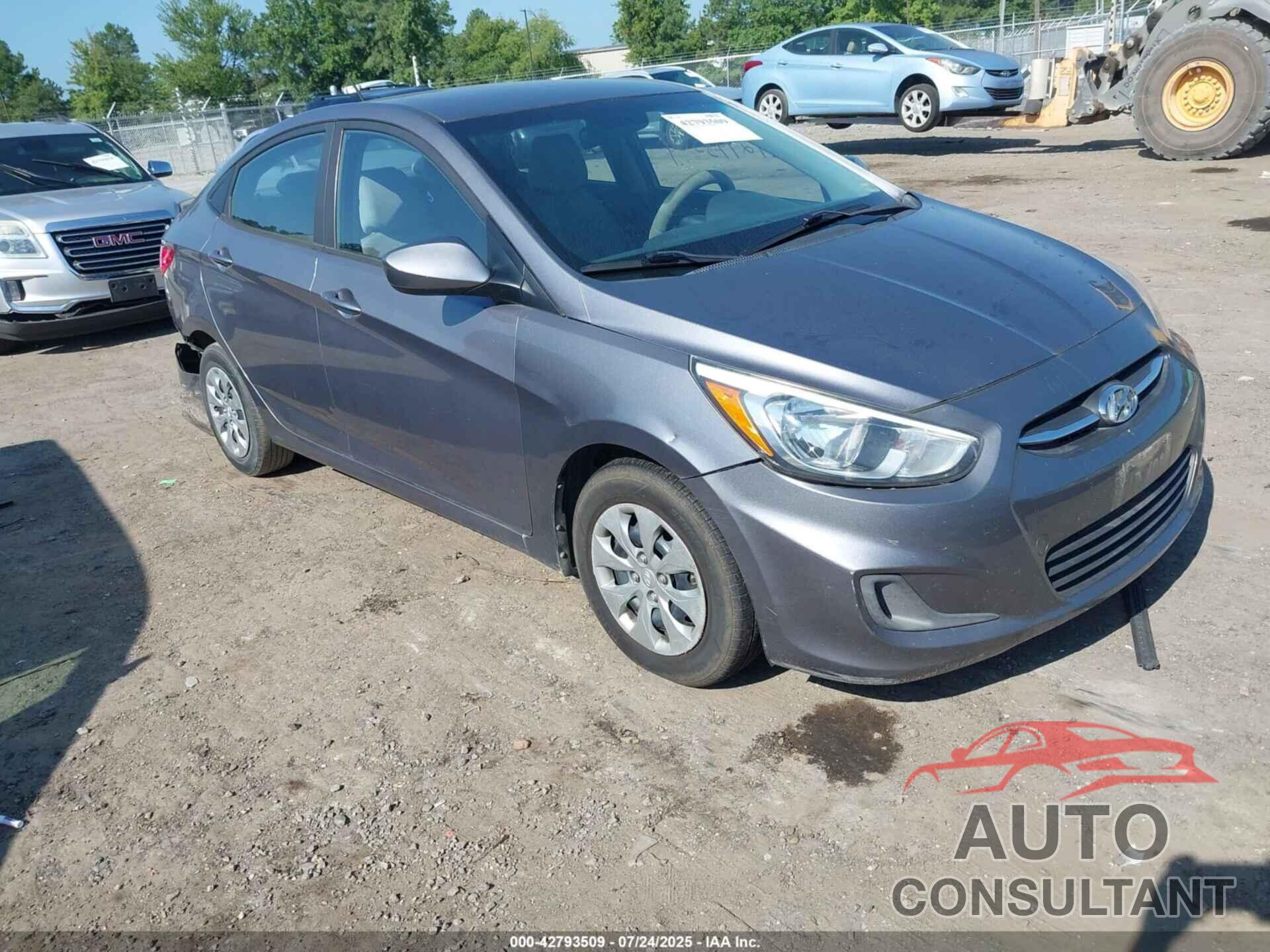 HYUNDAI ACCENT 2016 - KMHCT4AE2GU102405