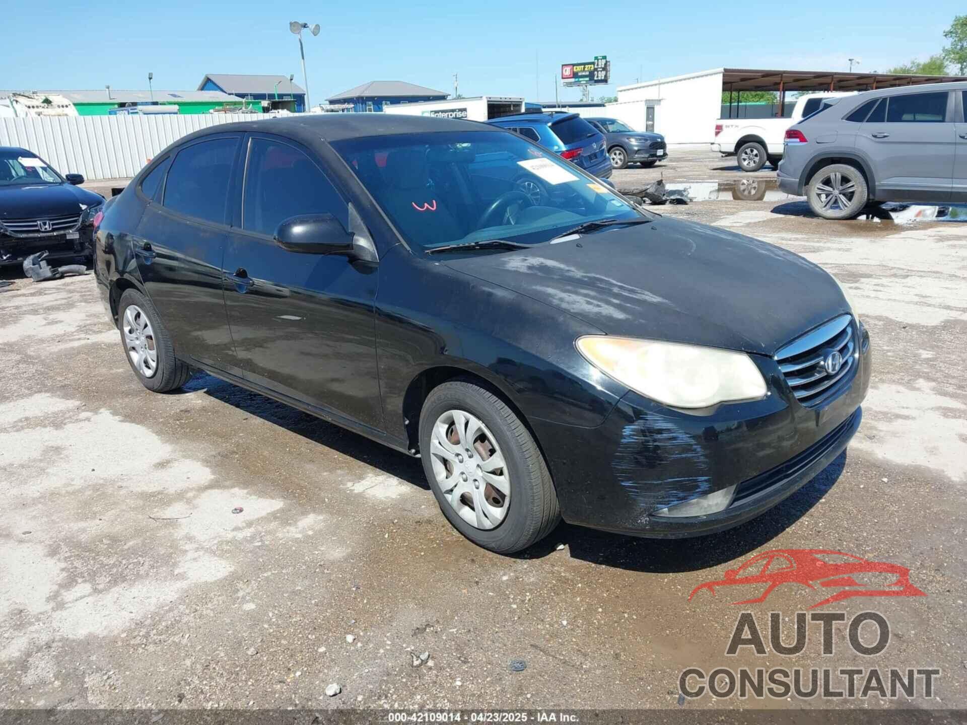 HYUNDAI ELANTRA 2010 - KMHDU4AD6AU060546