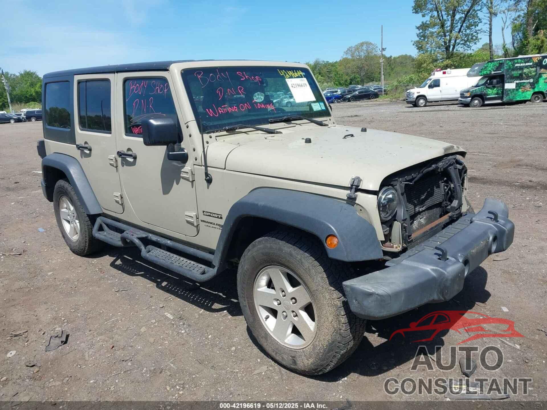 JEEP WRANGLER JK UNLIMITED 2018 - 1C4BJWDGXJL803415