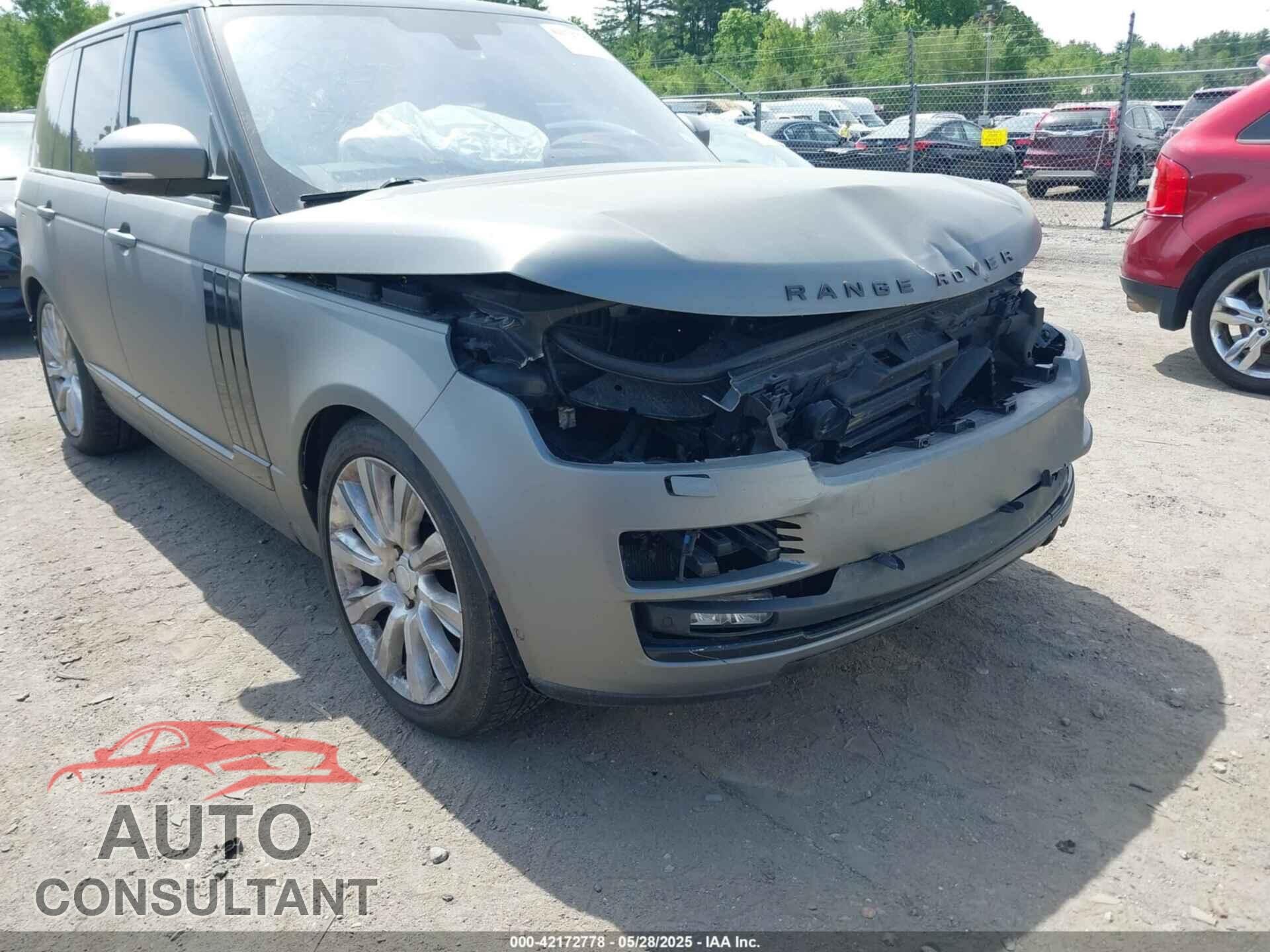 LAND ROVER RANGE ROVER 2016 - SALGS2EF4GA287907