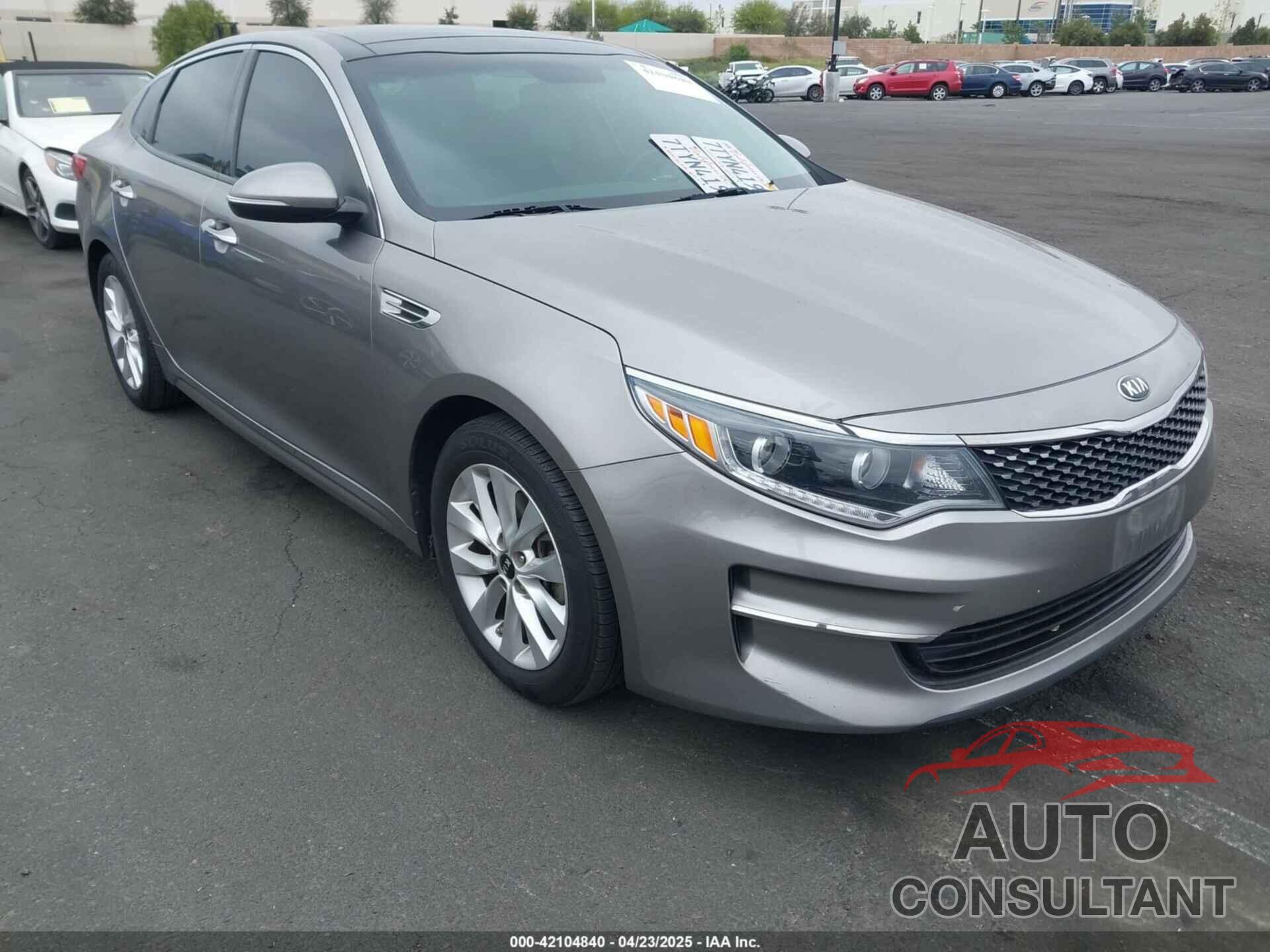 KIA OPTIMA 2016 - 5XXGU4L32GG092690