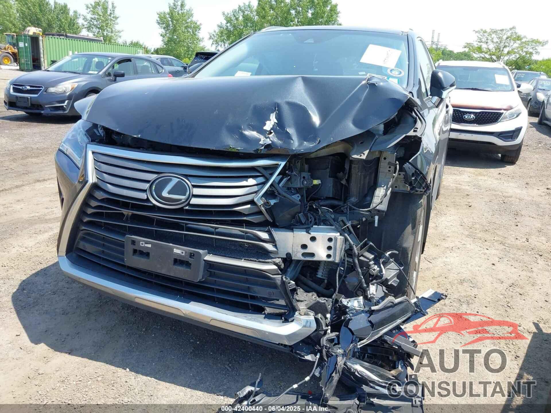 LEXUS RX 350 2019 - 2T2BZMCA5KC193082