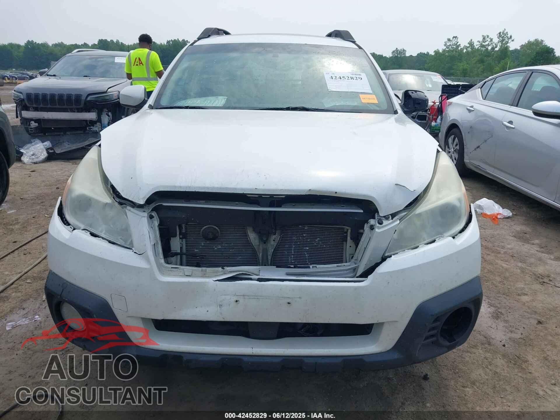 SUBARU OUTBACK 2014 - 4S4BRCDC4E3300064