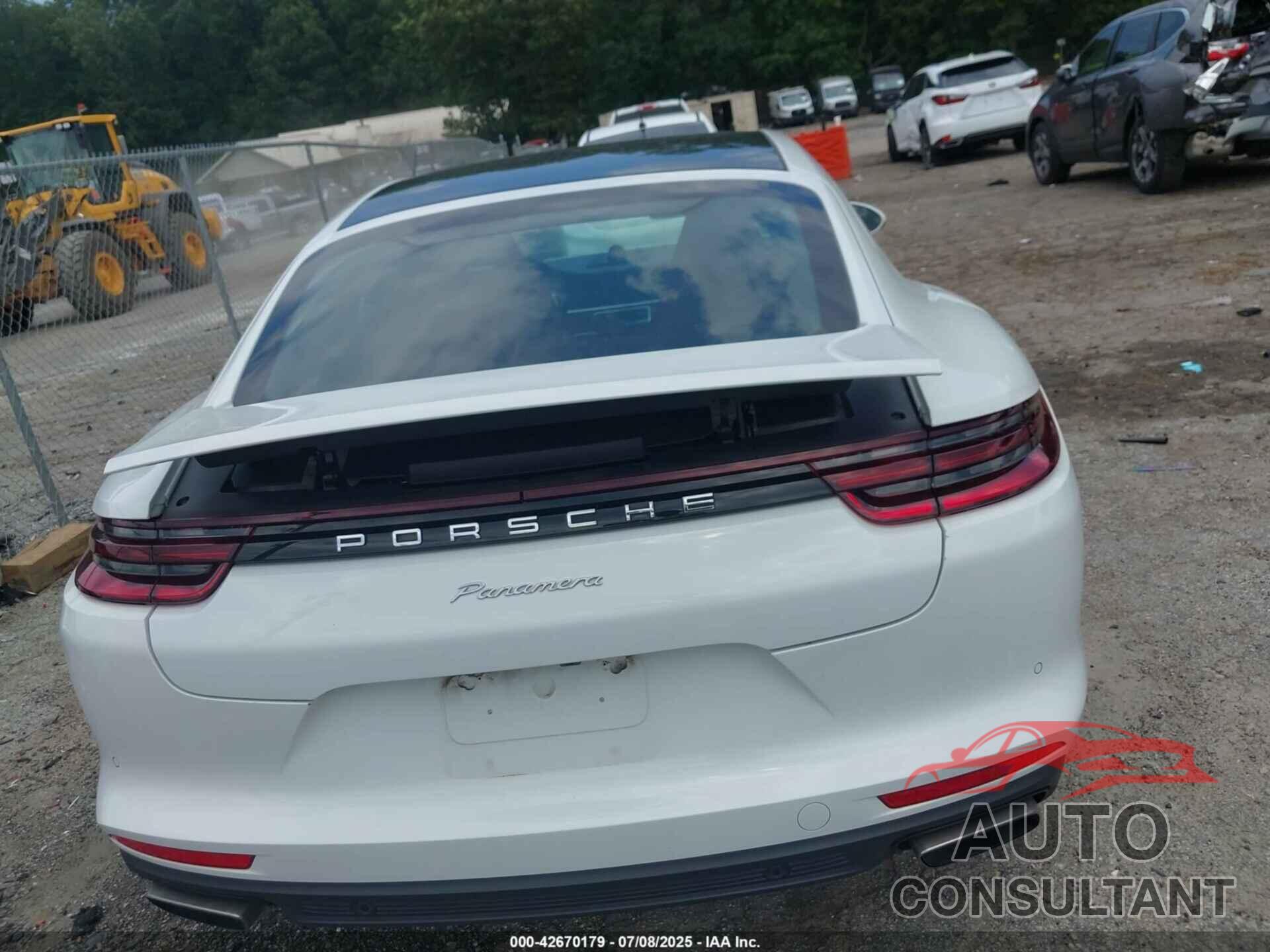 PORSCHE PANAMERA 2018 - WP0AA2A71JL117949