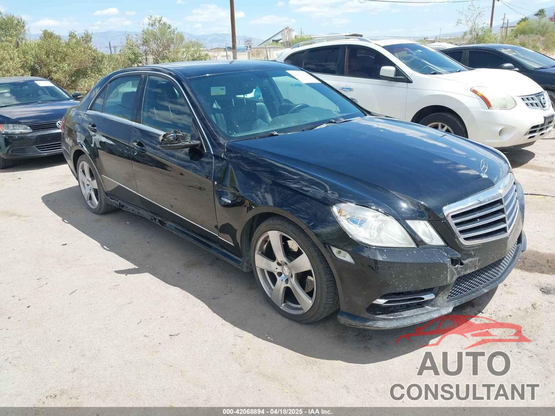 MERCEDES-BENZ E 350 2012 - WDDHF5KB9CA645201