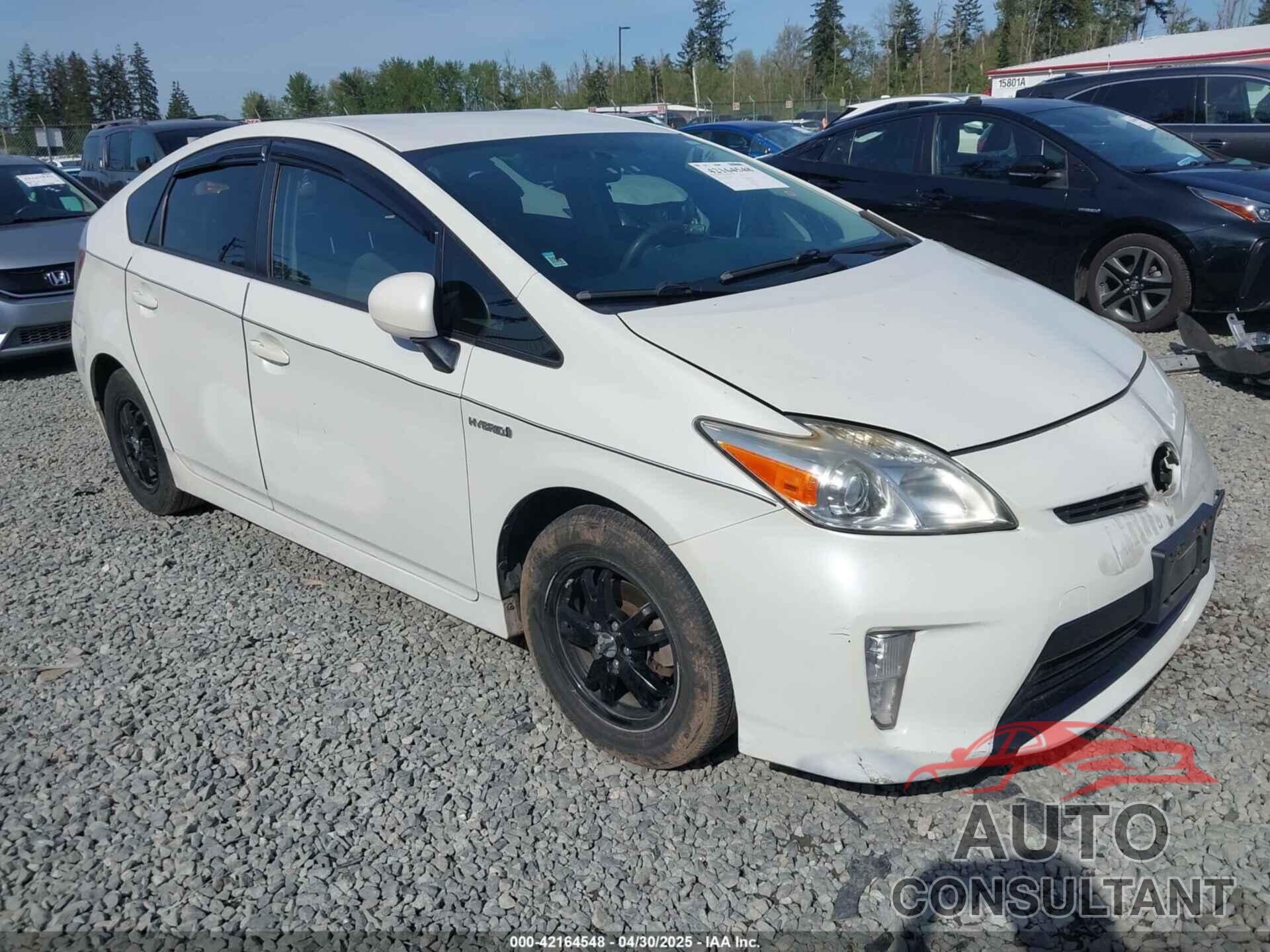TOYOTA PRIUS 2014 - JTDKN3DU9E1741483
