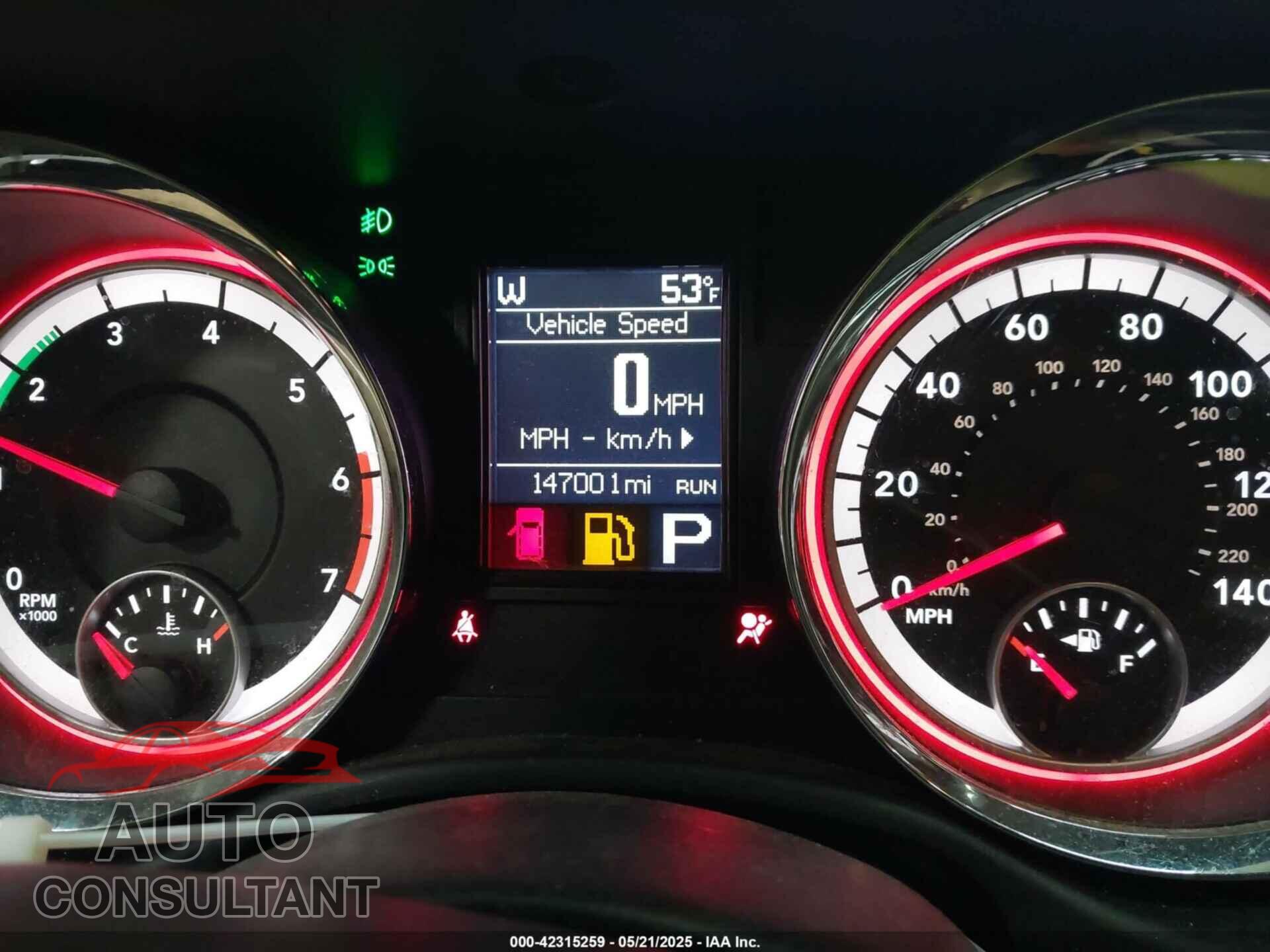 DODGE DURANGO 2013 - 1C4SDJET8DC658756