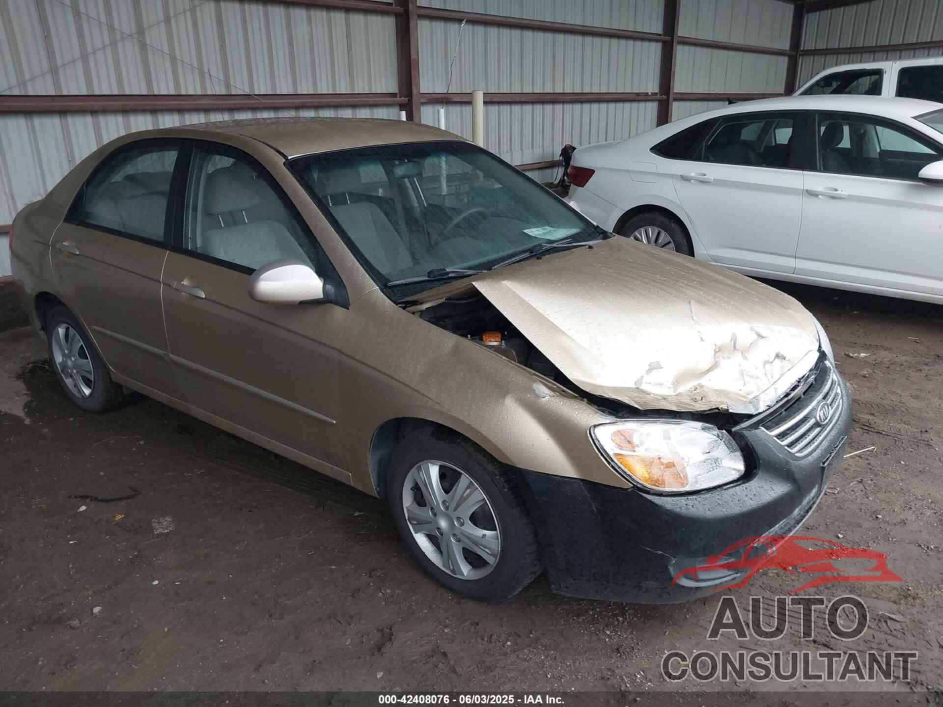 KIA SPECTRA 2009 - KNAFE221395647549