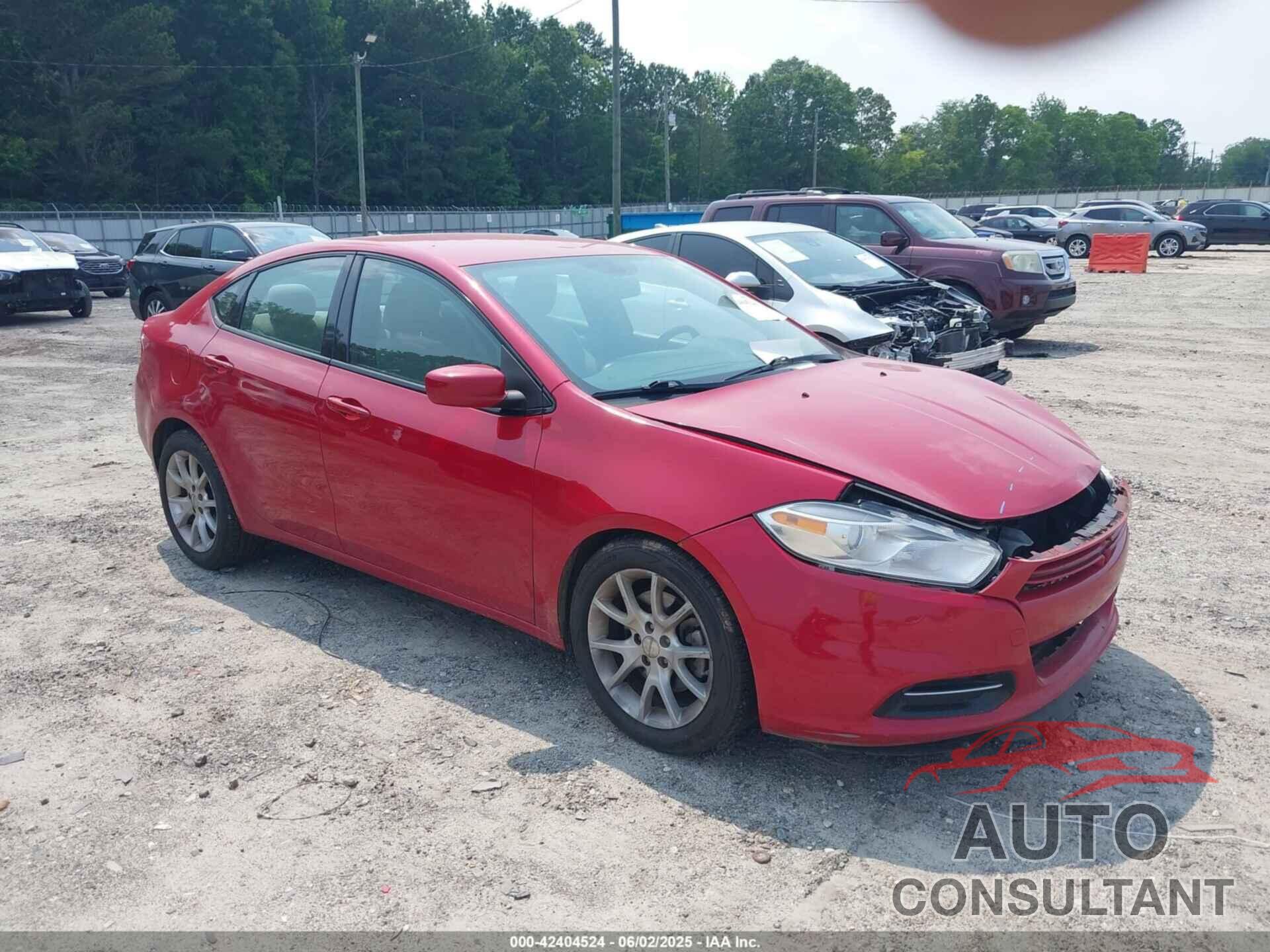 DODGE DART 2013 - 1C3CDFBA7DD109990