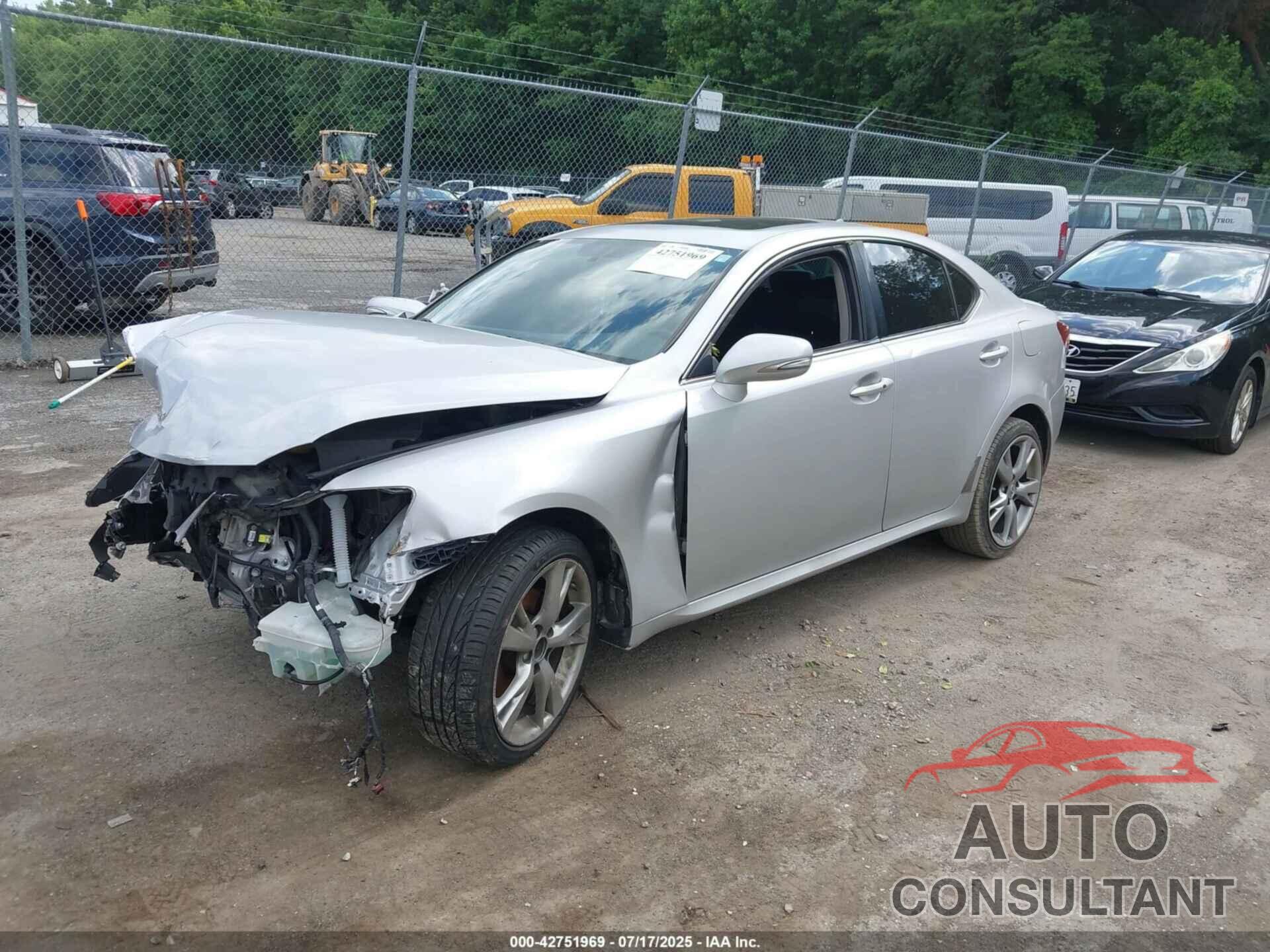 LEXUS IS 250 2010 - JTHBF5C27A5128739