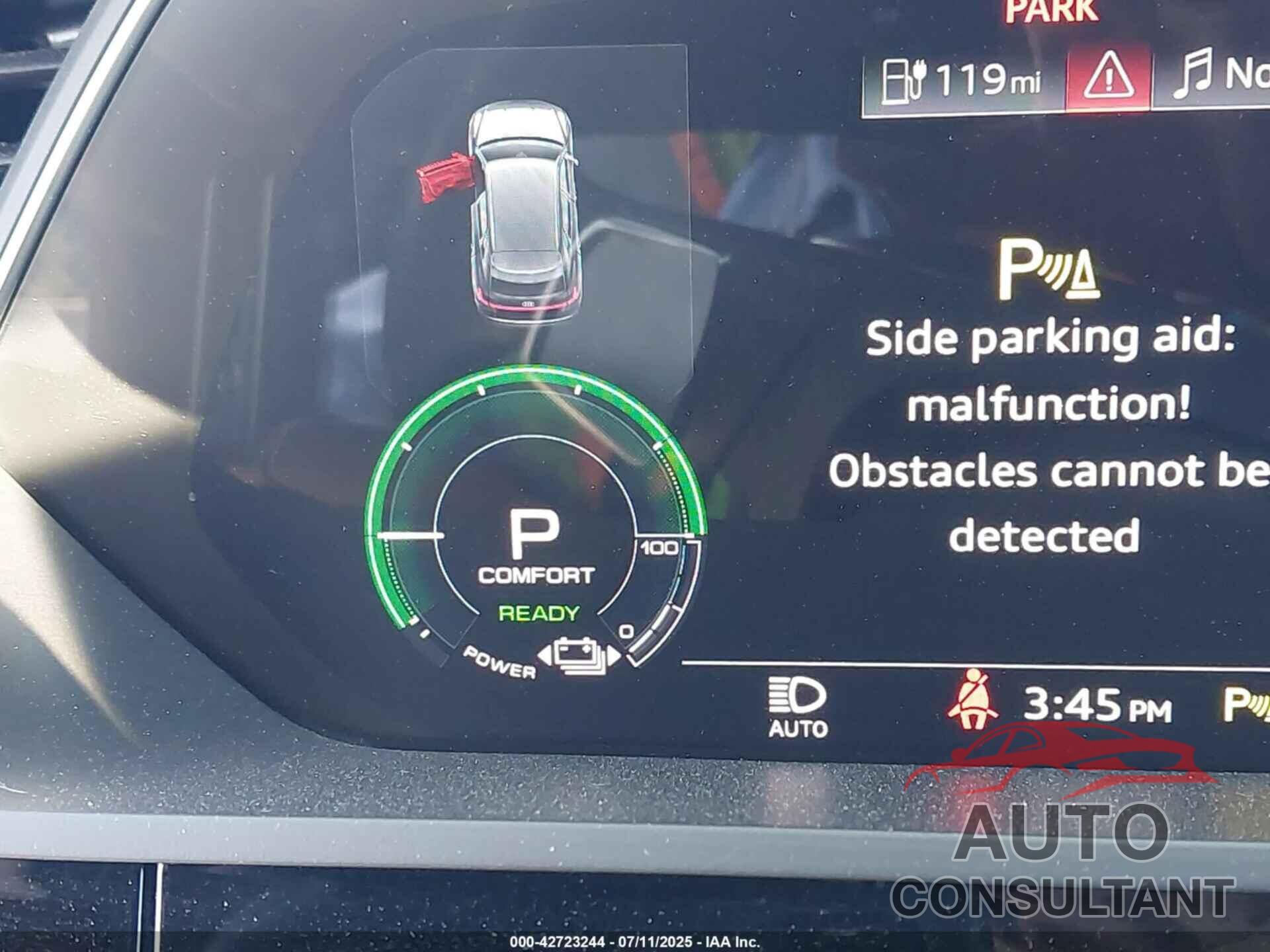 AUDI E-TRON 2022 - WA1LAAGE1NB008616