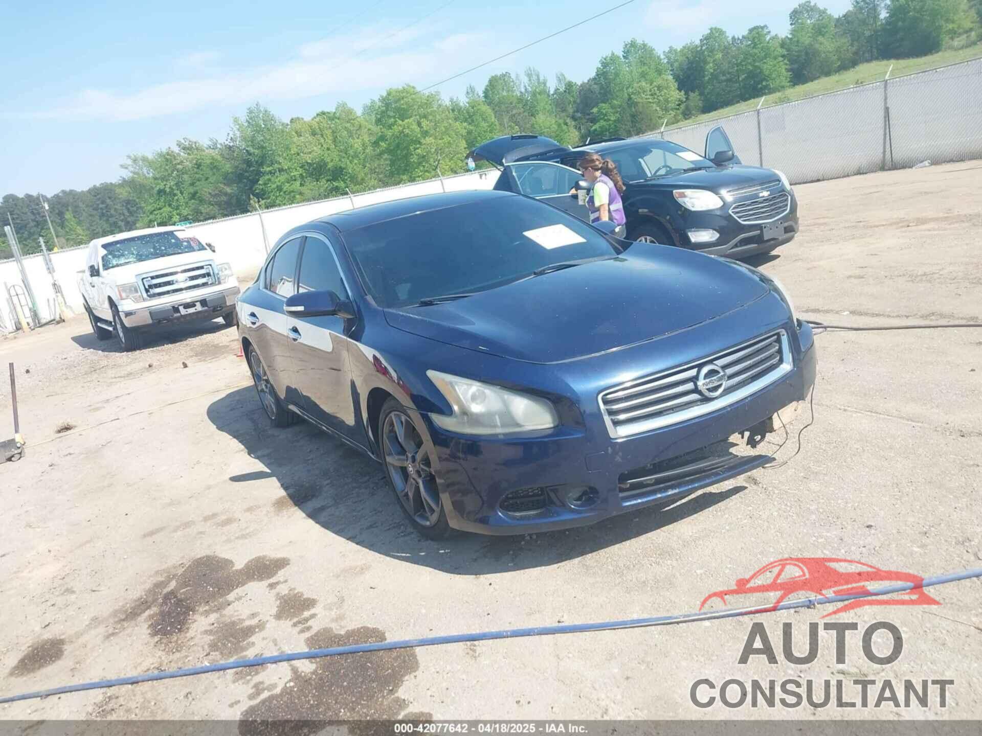 NISSAN MAXIMA 2014 - 1N4AA5AP8EC473344