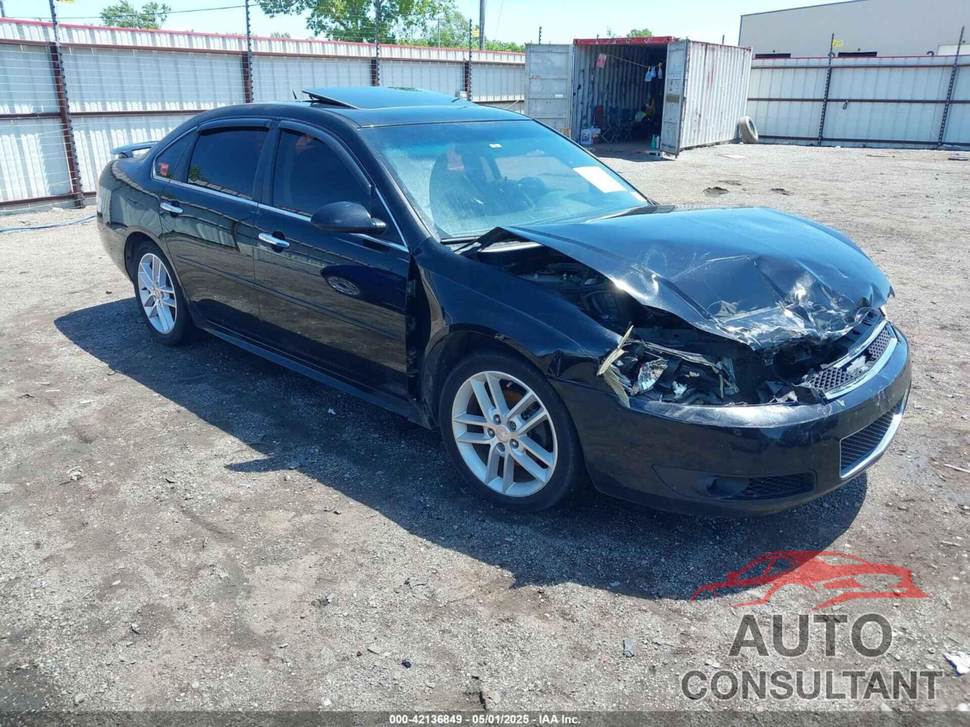 CHEVROLET IMPALA 2013 - 2G1WC5E39D1188781