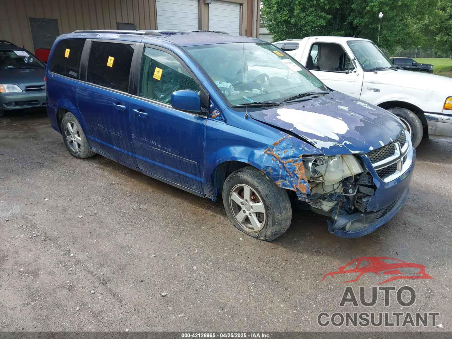 DODGE GRAND CARAVAN 2011 - 2D4RN5DGXBR718972