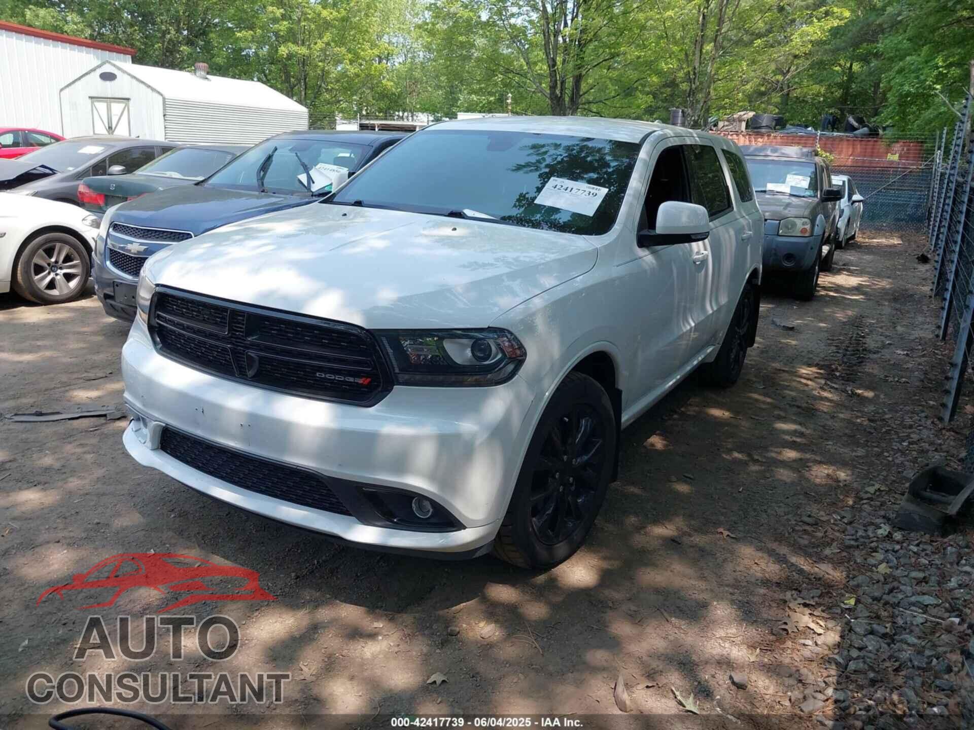 DODGE DURANGO 2017 - 1C4RDJDG8HC917920