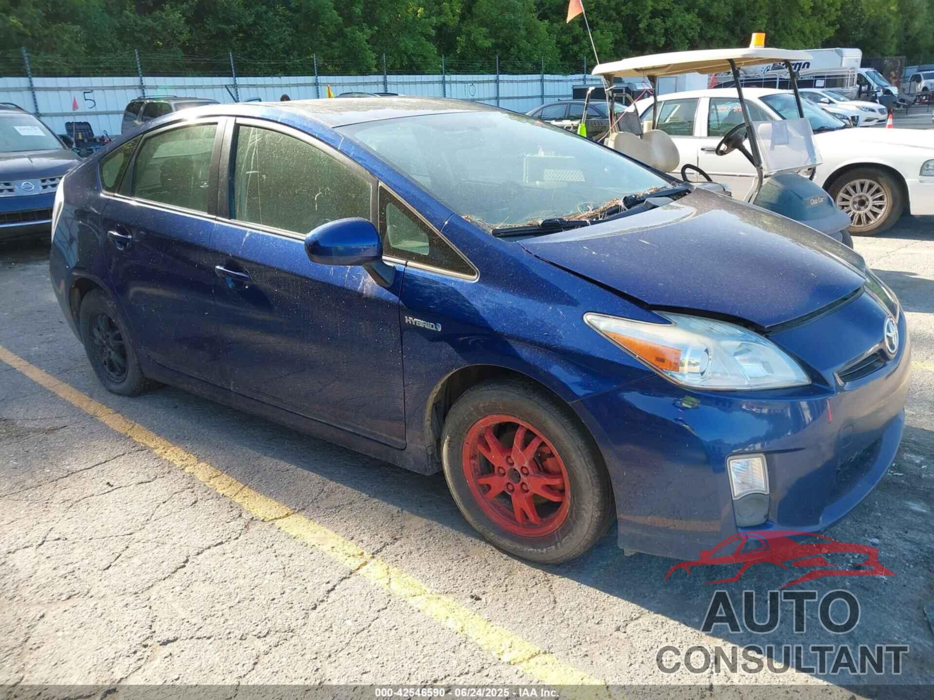 TOYOTA PRIUS 2010 - JTDKN3DU3A0109854