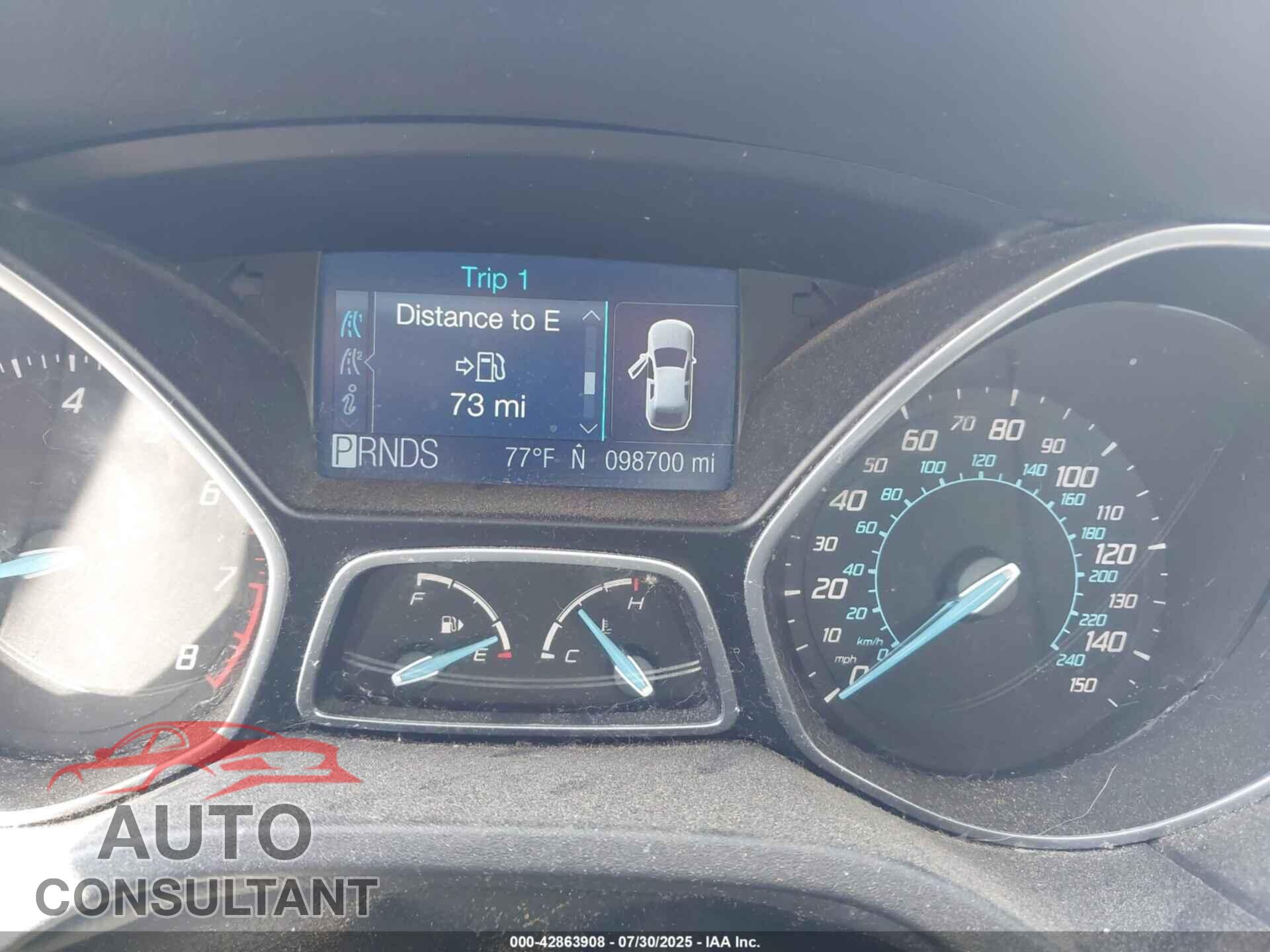 FORD FOCUS 2012 - 1FAHP3H25CL424708