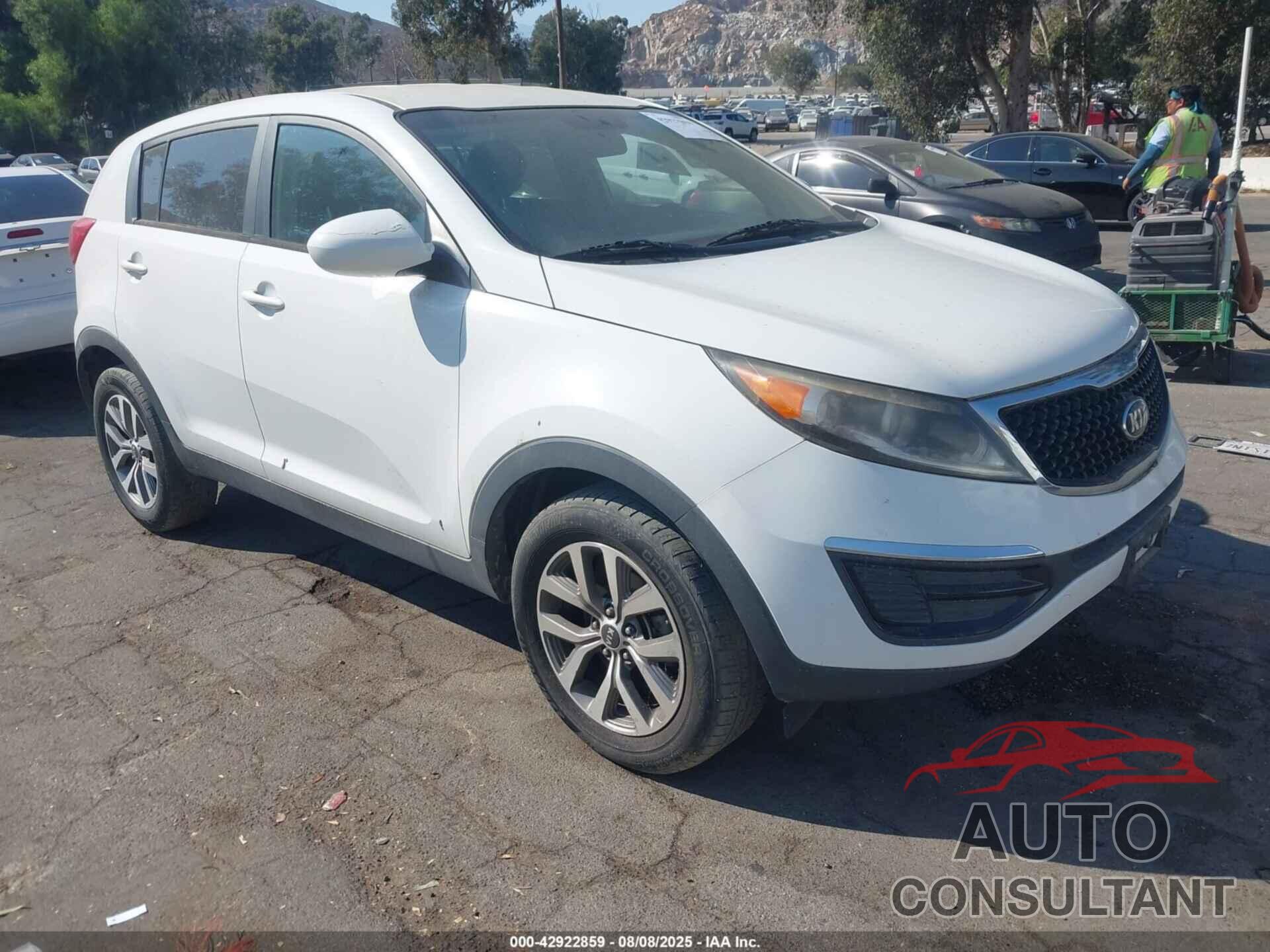 KIA SPORTAGE 2014 - KNDPB3AC9E7580320