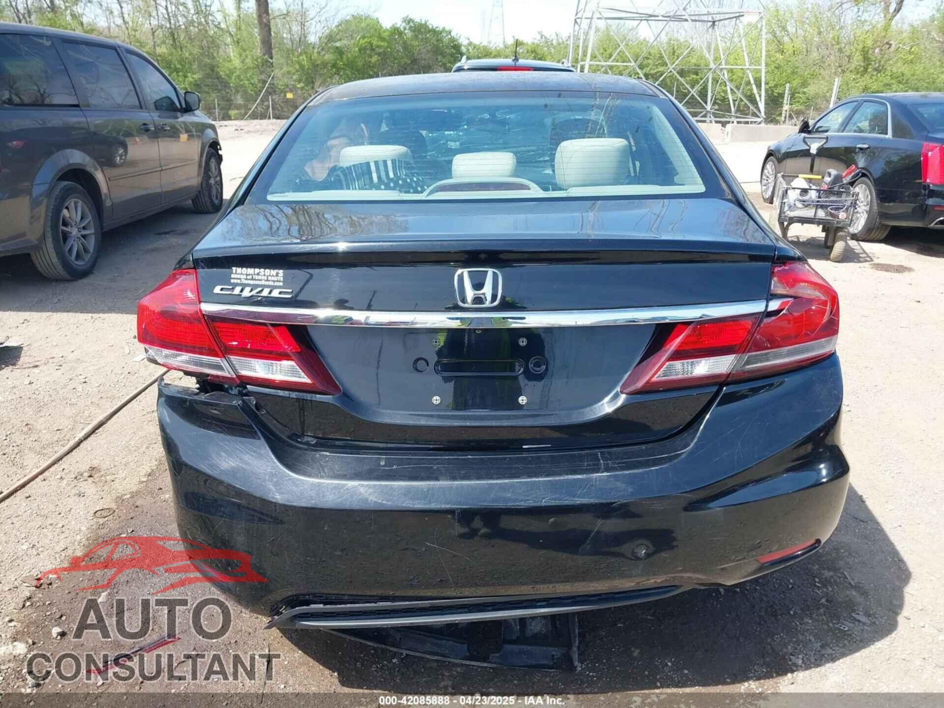 HONDA CIVIC 2013 - 19XFB2F50DE044127