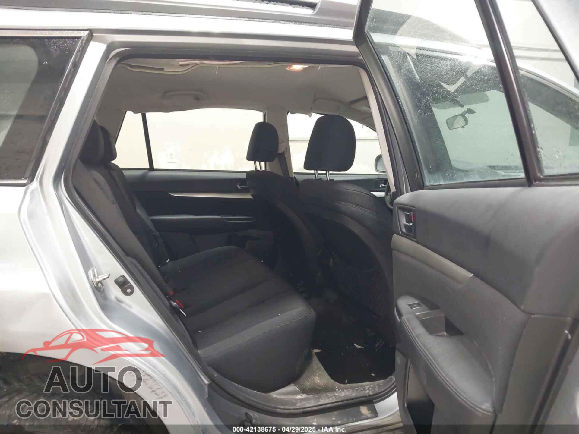 SUBARU OUTBACK 2012 - 4S4BRBAC4C3277719