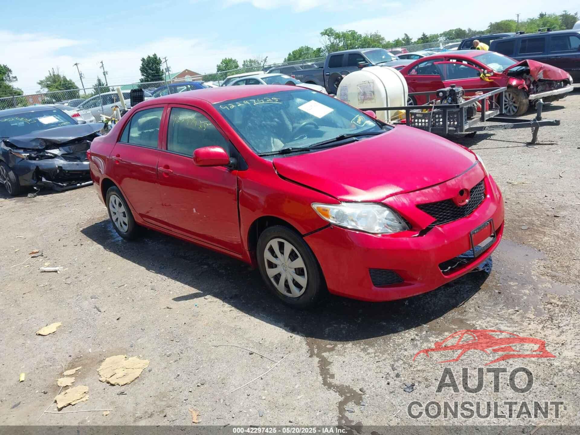 TOYOTA COROLLA 2010 - JTDBU4EEXAJ072537