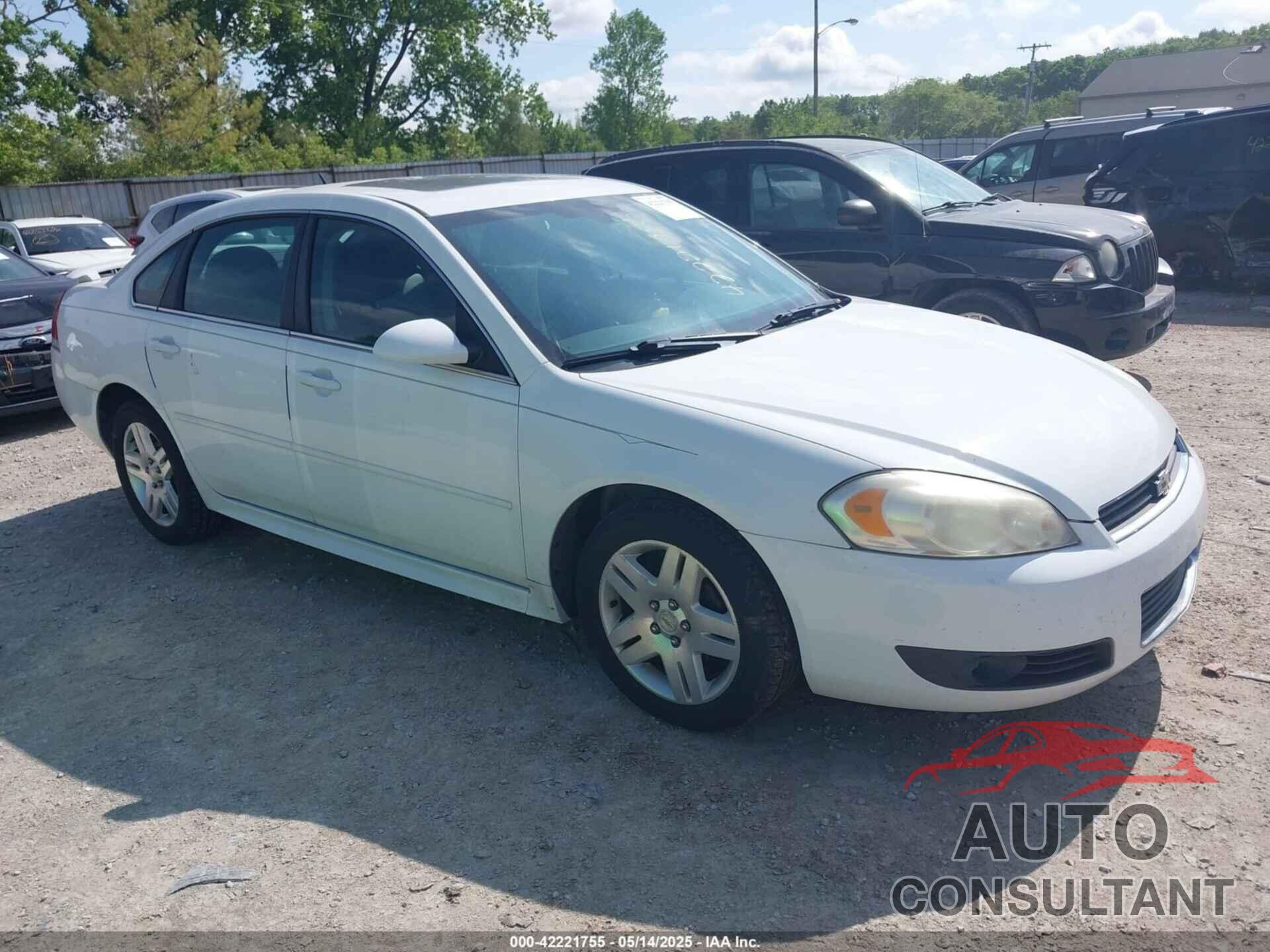 CHEVROLET IMPALA 2011 - 2G1WG5EK4B1174294