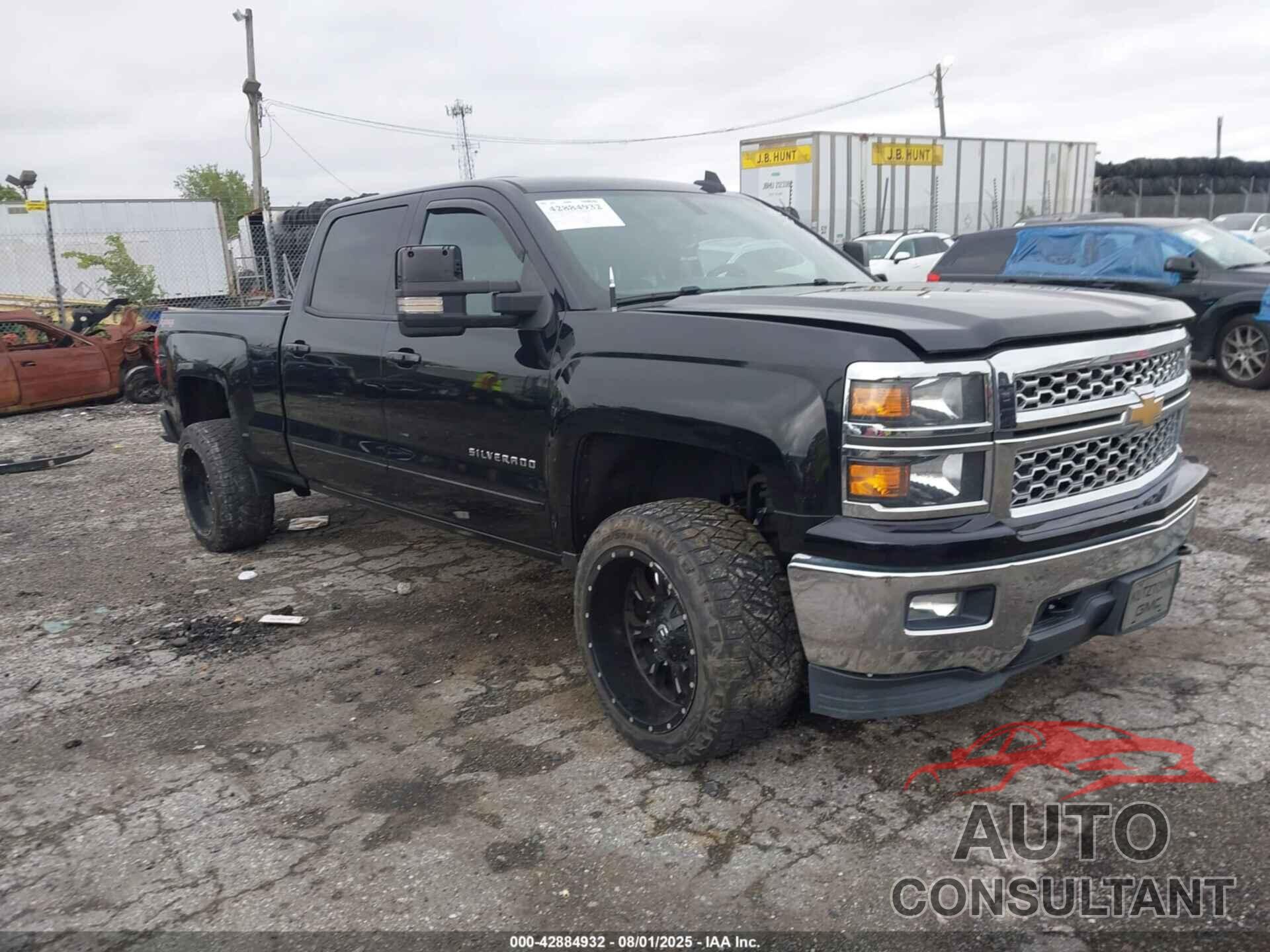 CHEVROLET SILVERADO 1500 2015 - 1GCUKREC6FF202219