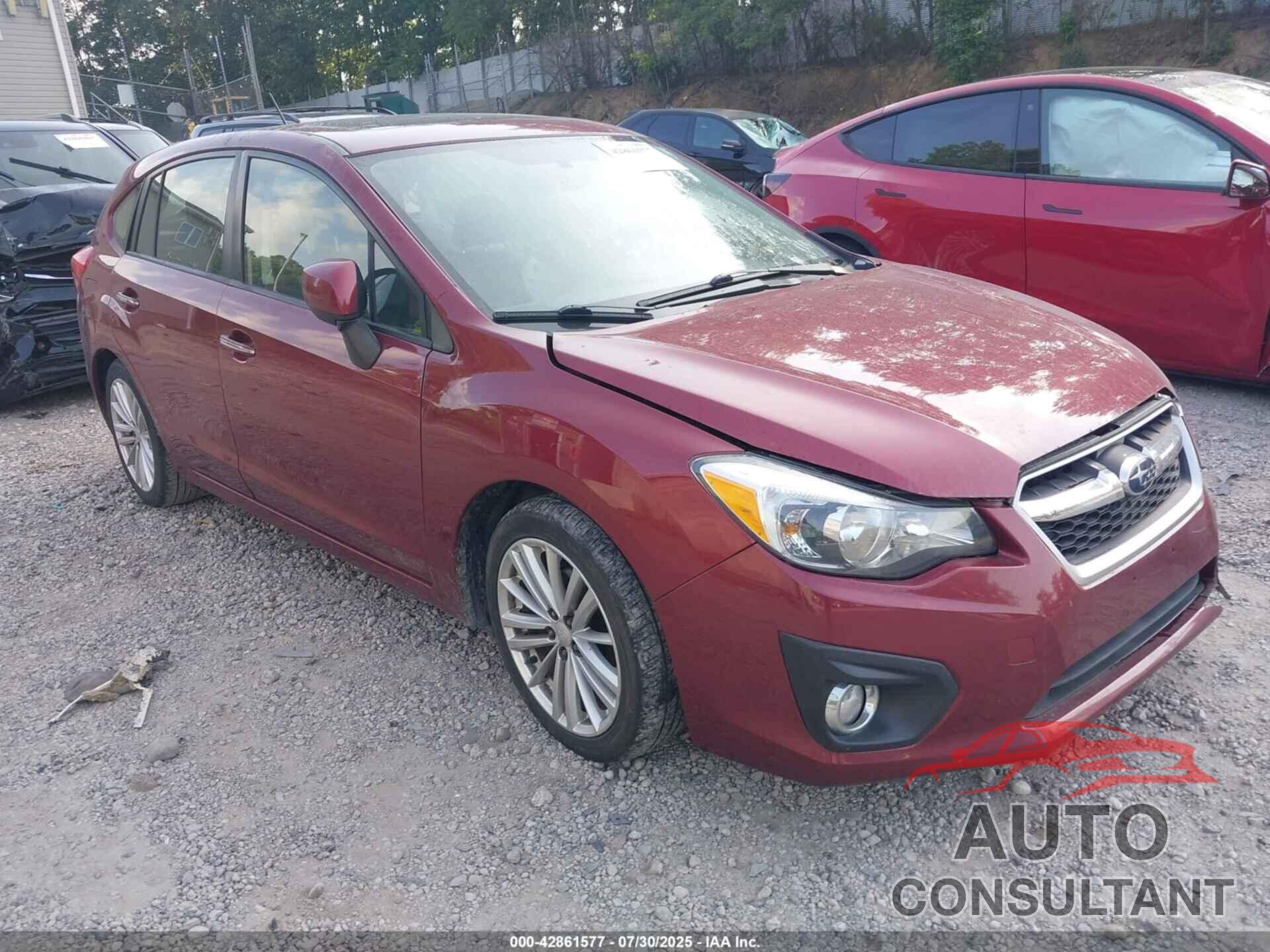 SUBARU IMPREZA 2013 - JF1GPAH66DH811419