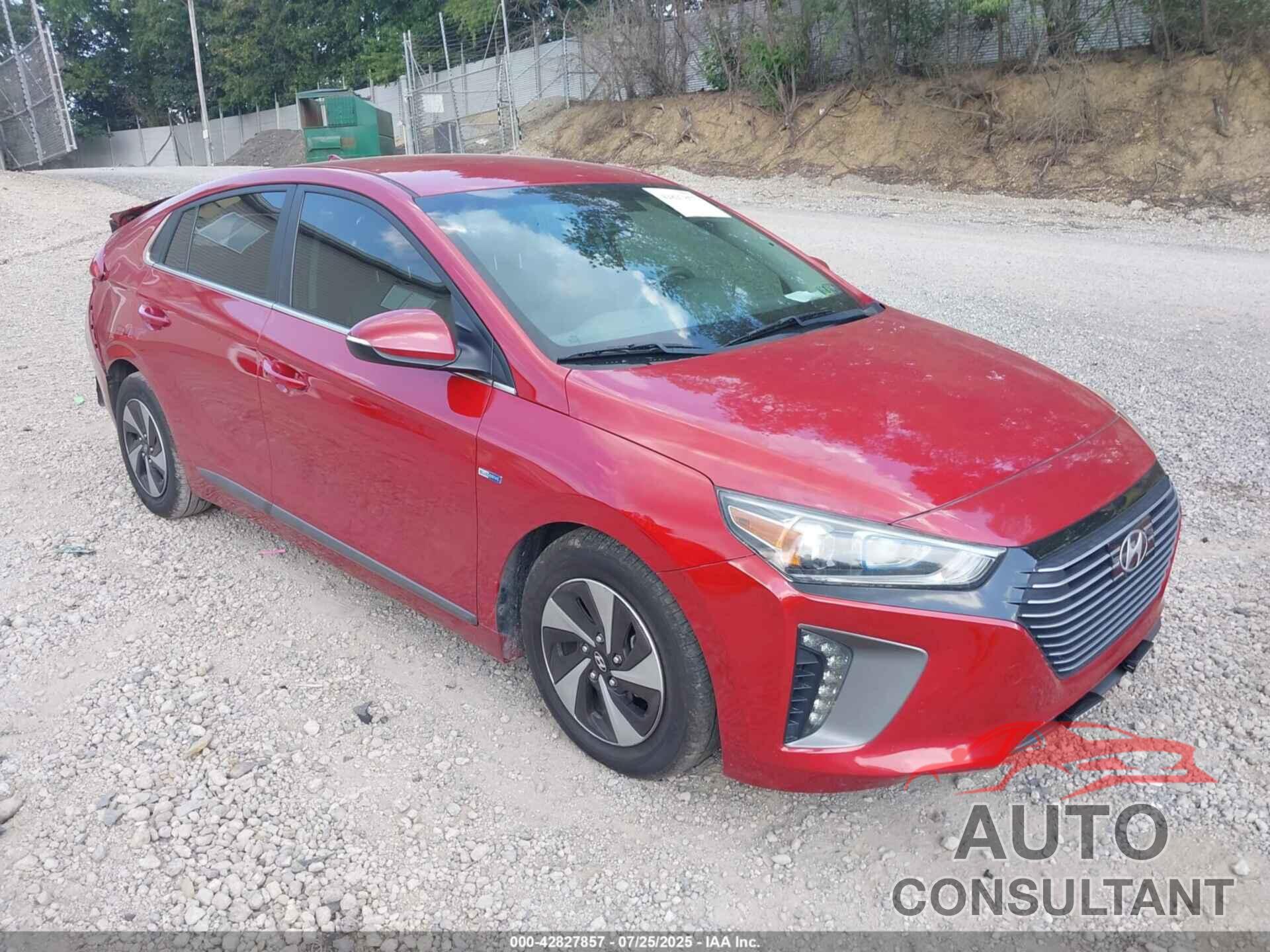 HYUNDAI IONIQ HYBRID 2019 - KMHC75LC3KU117946