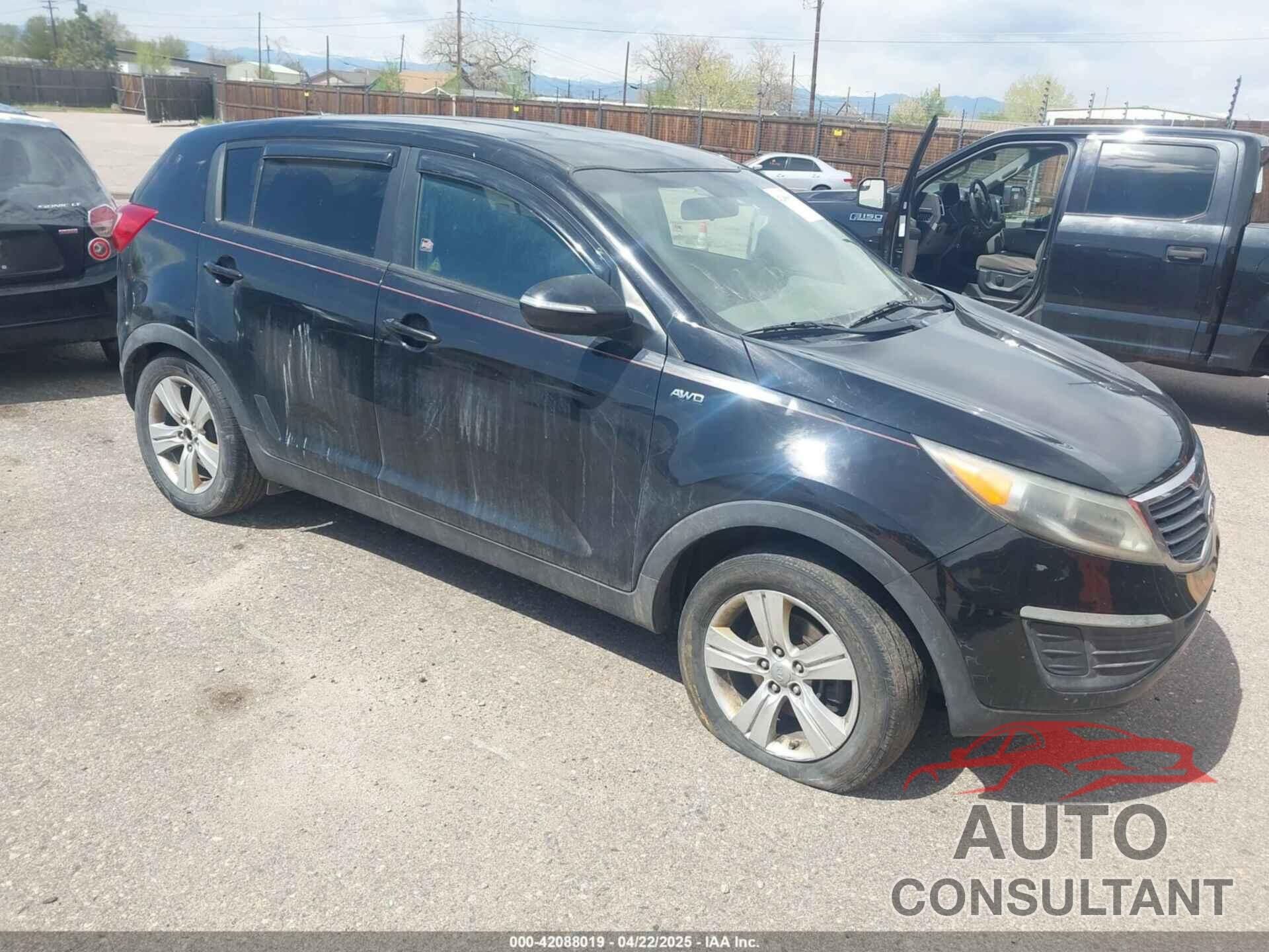 KIA SPORTAGE 2012 - KNDPBCA20C7287166