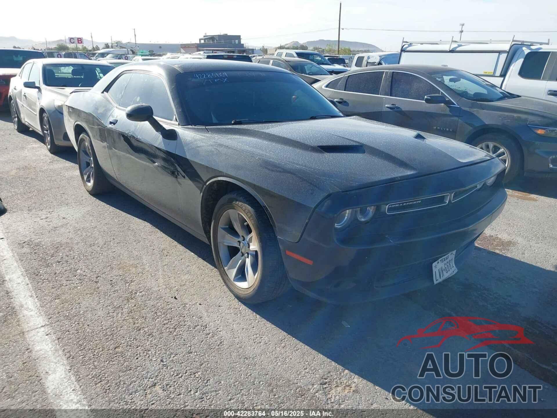 DODGE CHALLENGER 2016 - 2C3CDZAG8GH279029