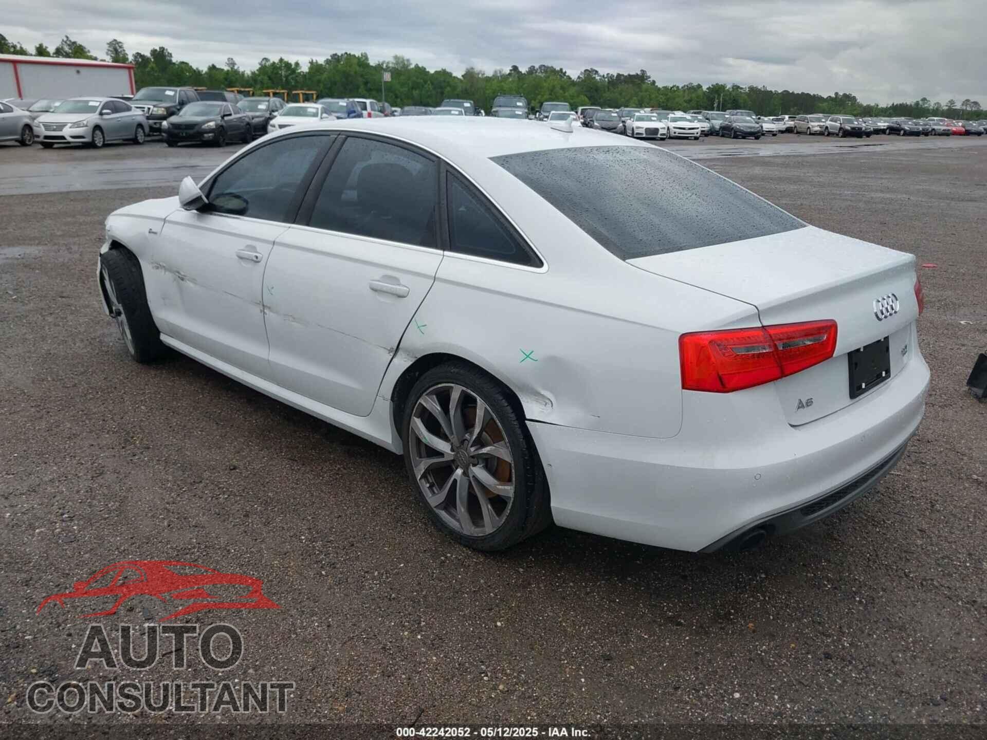 AUDI A6 2013 - WAUHGAFC2DN153202
