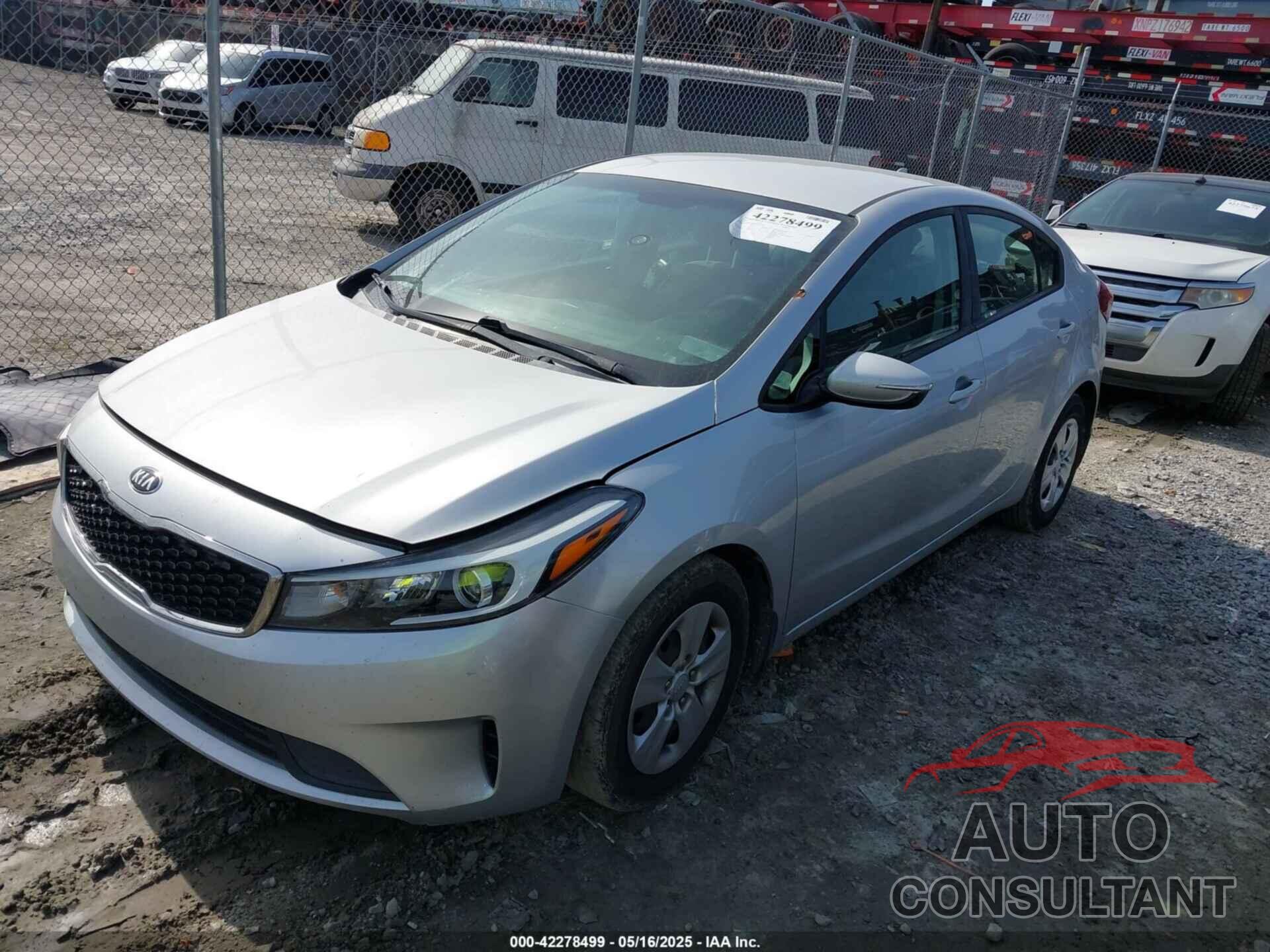 KIA FORTE 2017 - 3KPFK4A72HE097728