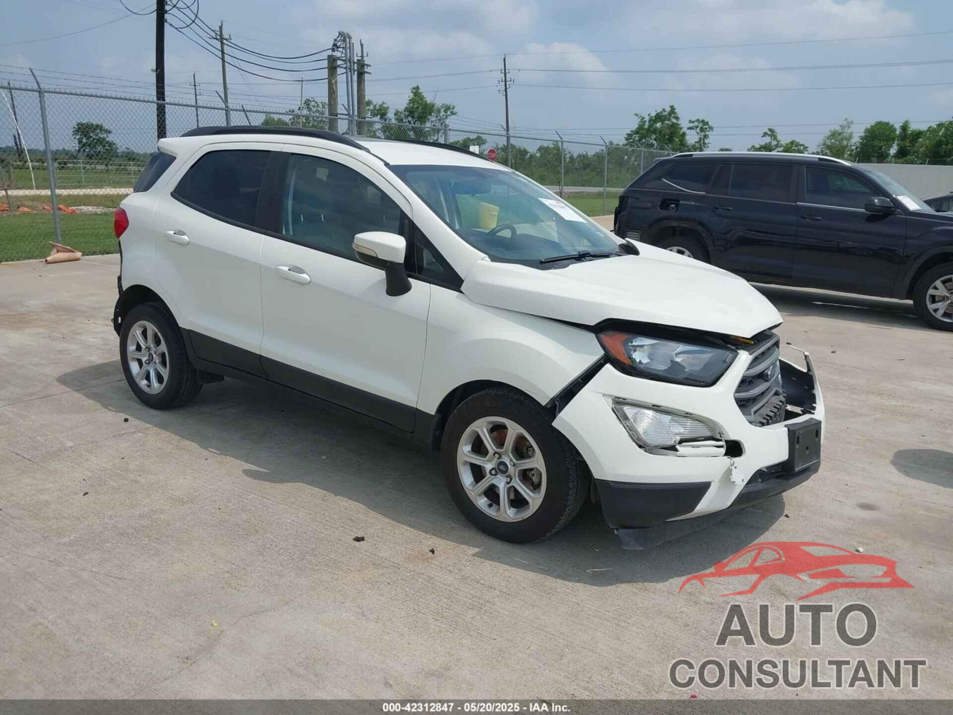 FORD ECOSPORT 2018 - MAJ3P1TE8JC238906