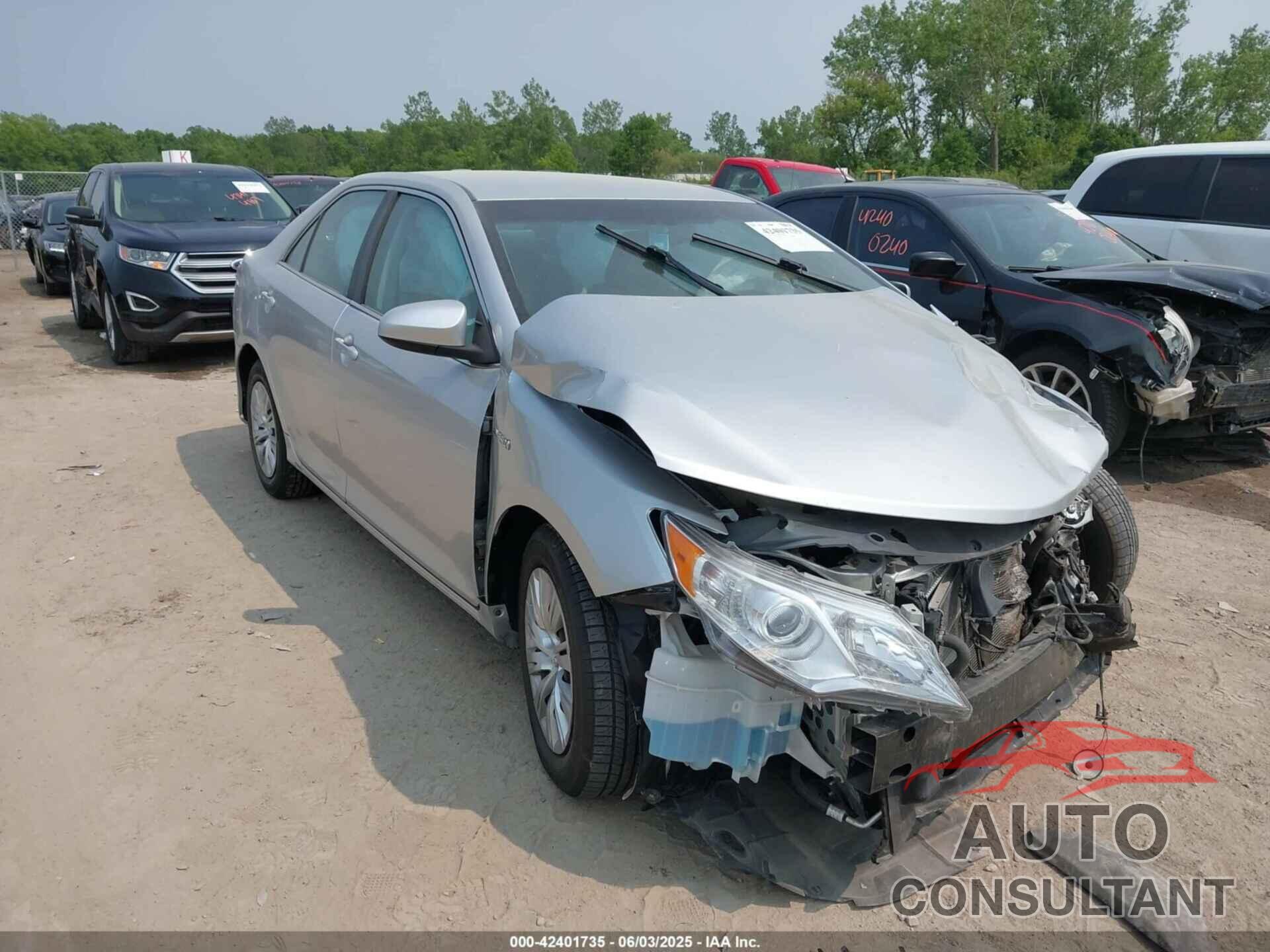 TOYOTA CAMRY HYBRID 2012 - 4T1BD1FK4CU026623