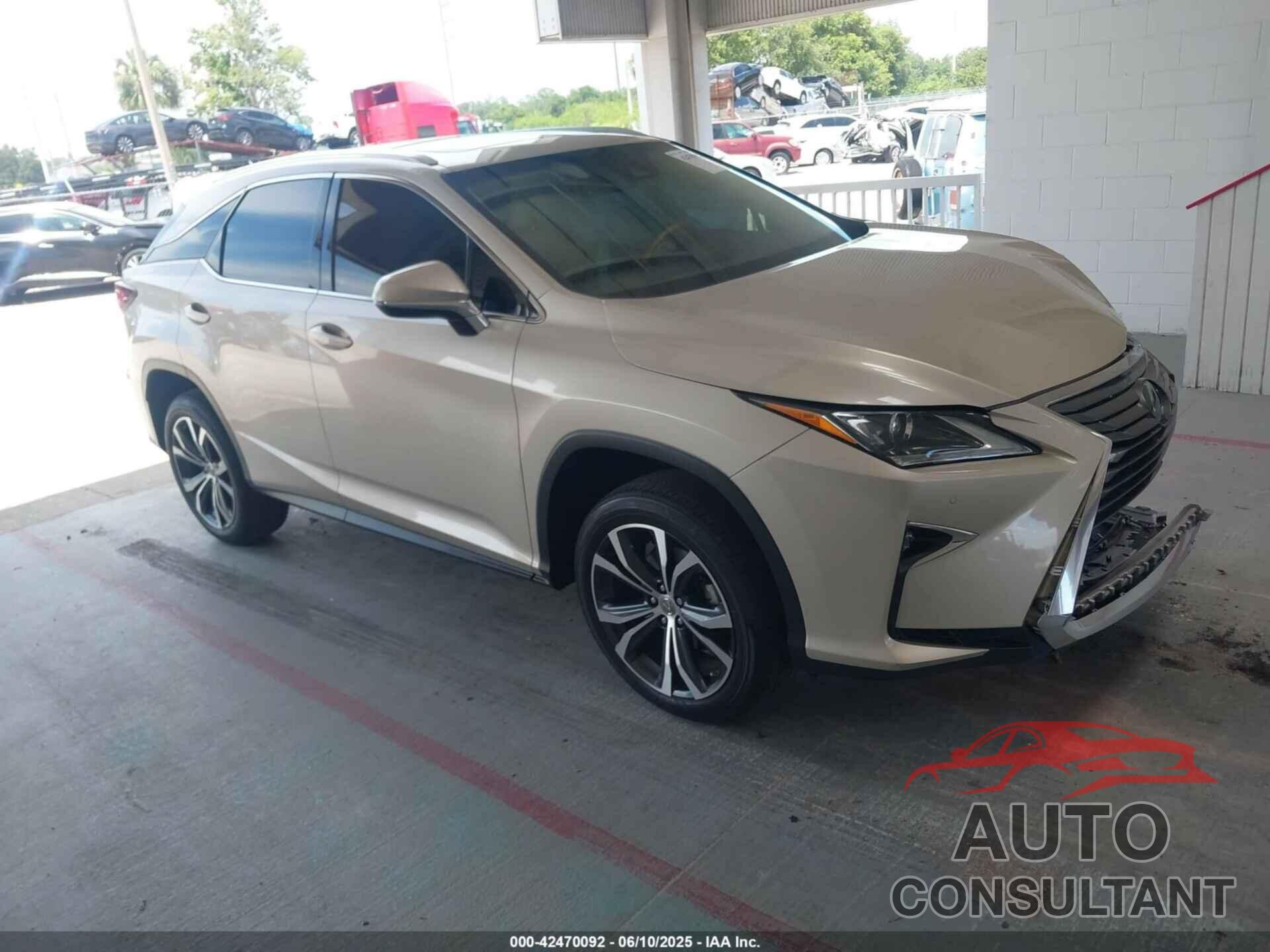 LEXUS RX 350 2016 - 2T2ZZMCA7GC026812