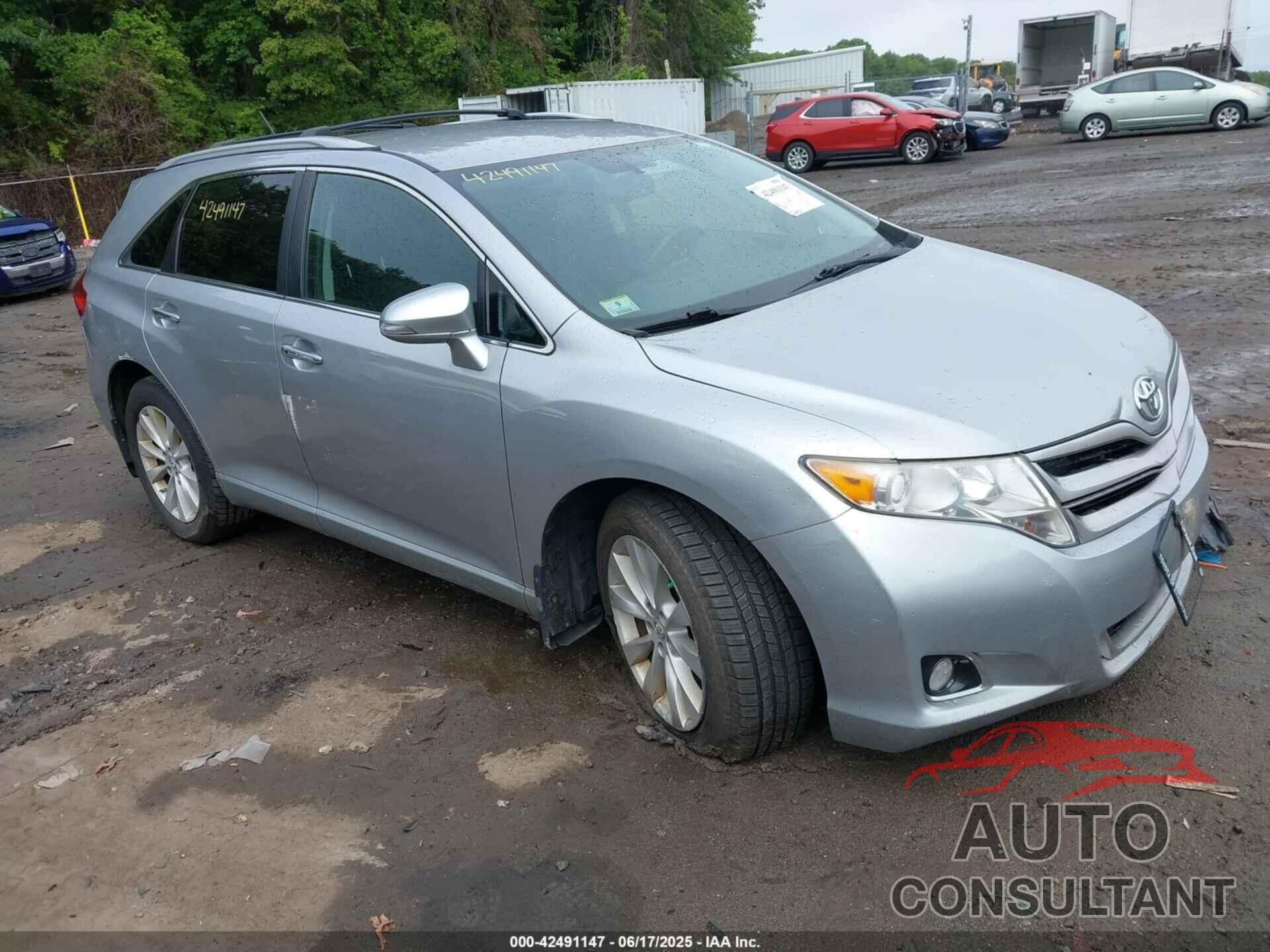 TOYOTA VENZA 2015 - 4T3BA3BB5FU067493