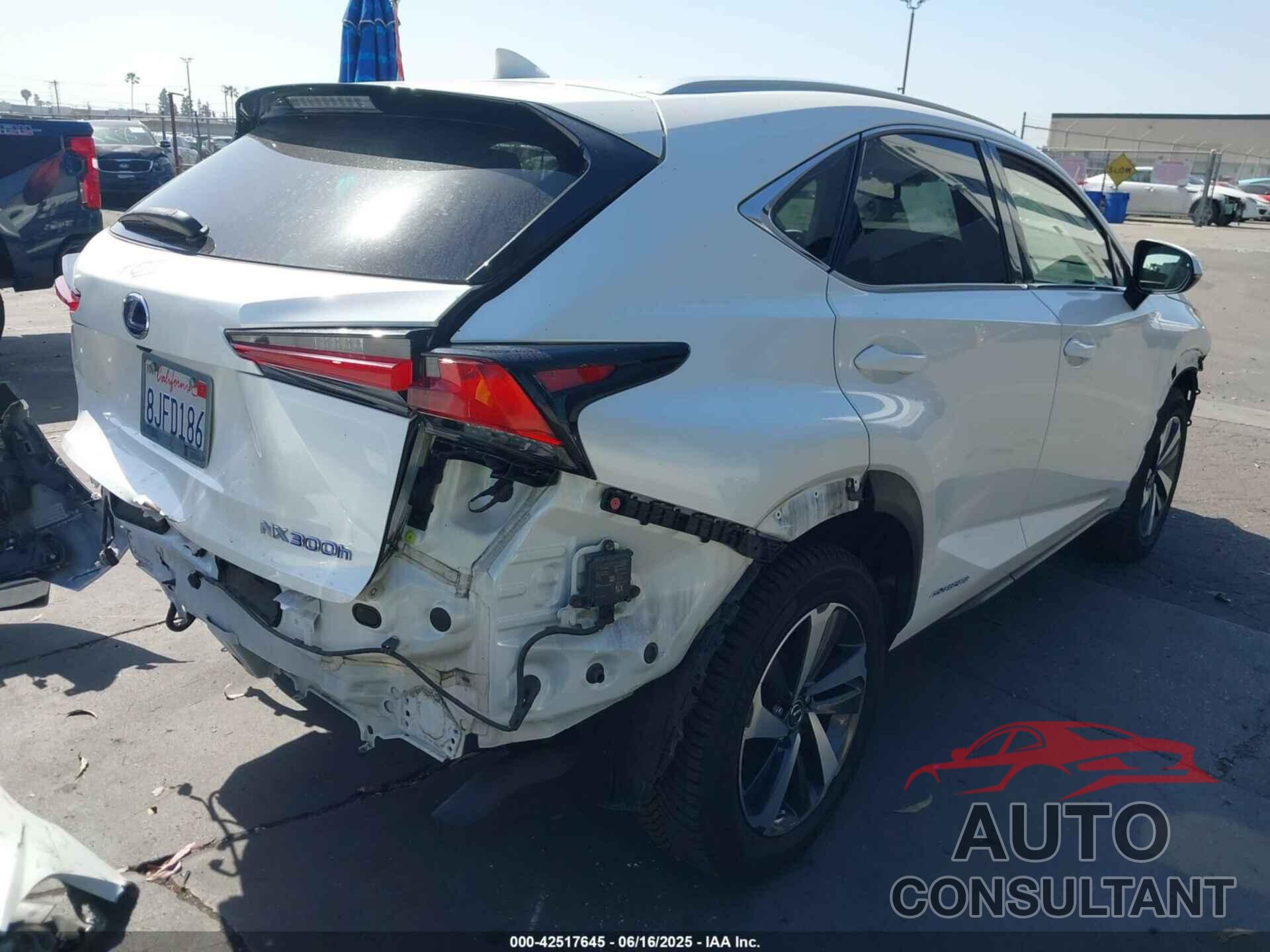 LEXUS NX 300H 2019 - JTJBJRBZ5K2117048